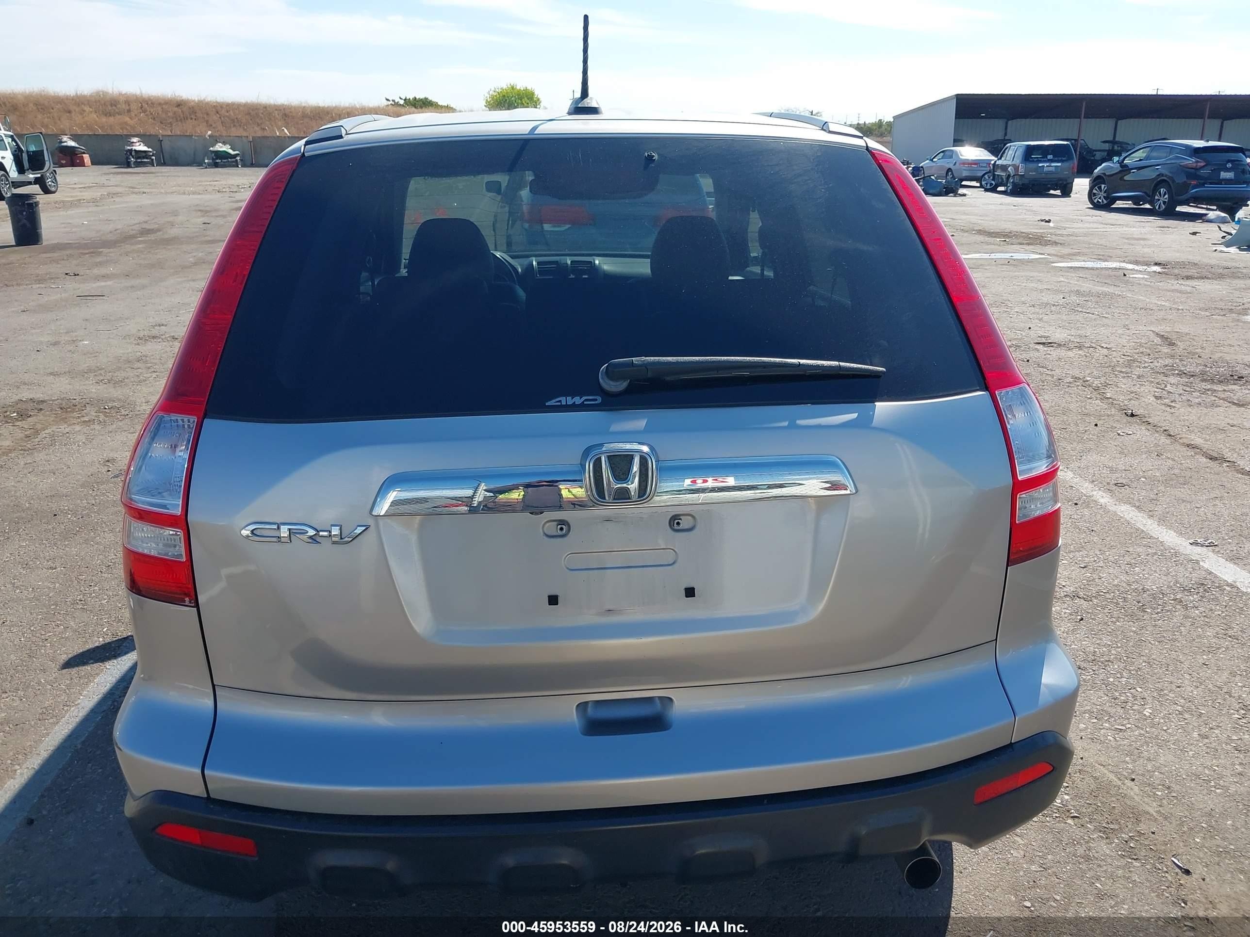 2007 Honda Cr-v Ex-l Gray vin: JHLRE48767C035056