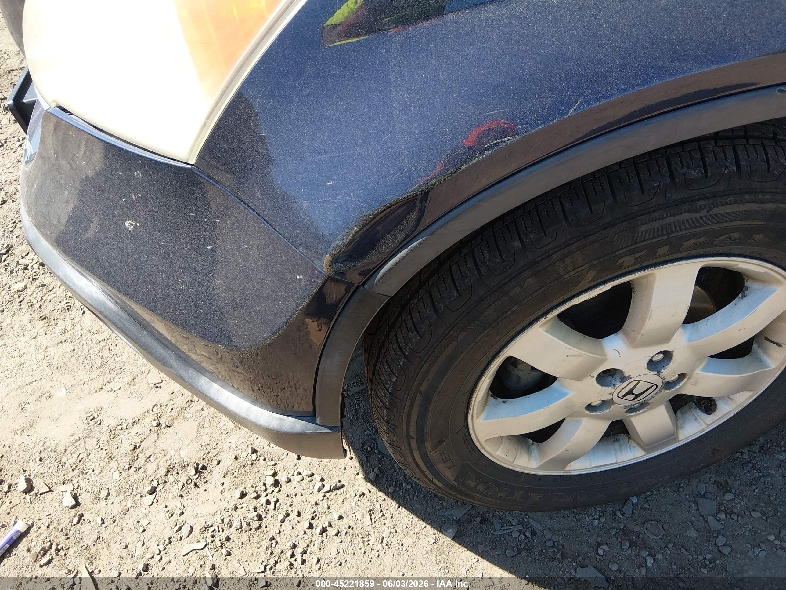 2007 Honda Cr-v Exl Синий vin: JHLRE48767C044226
