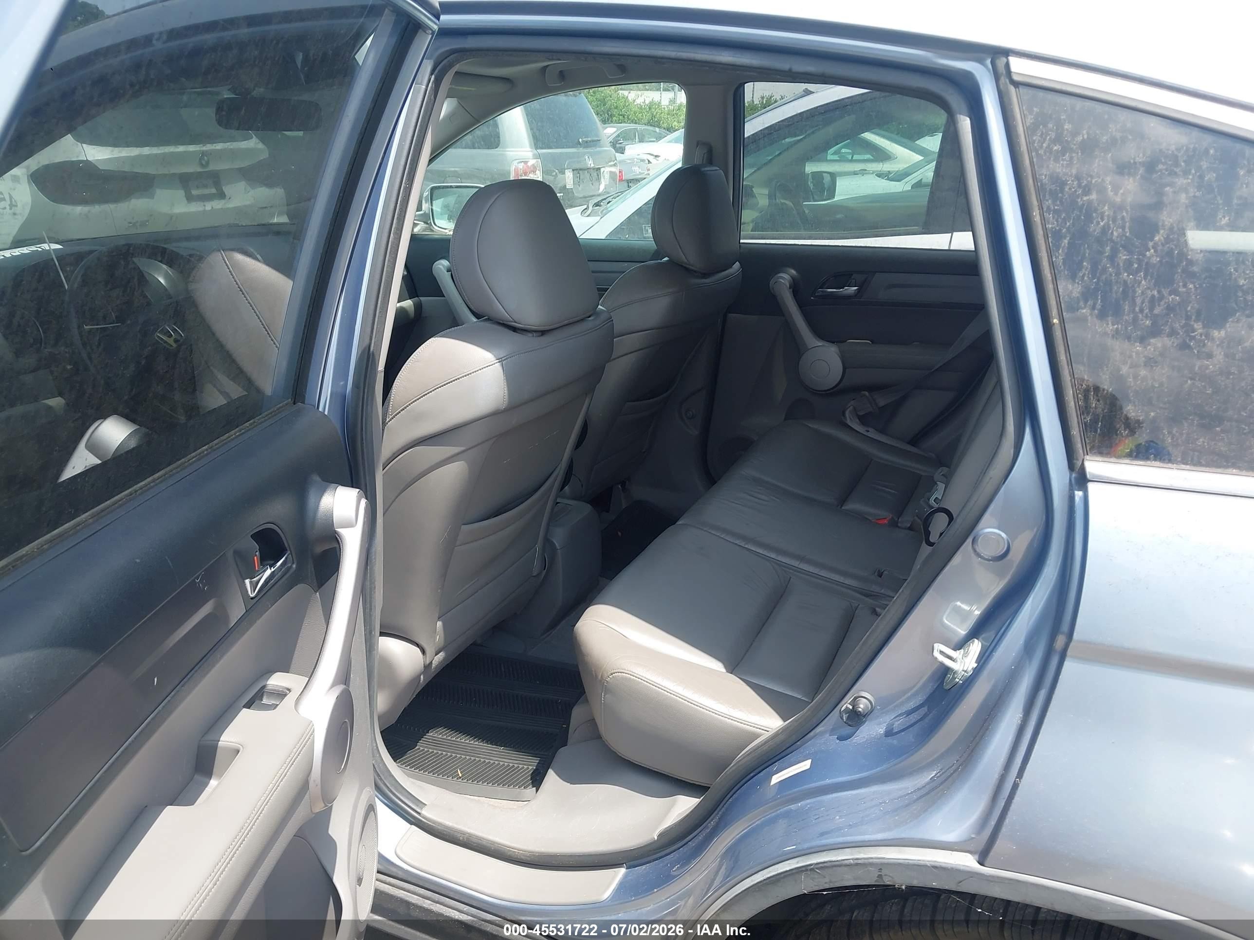2007 Honda Cr-v Ex-l Light Blue vin: JHLRE48767C044291