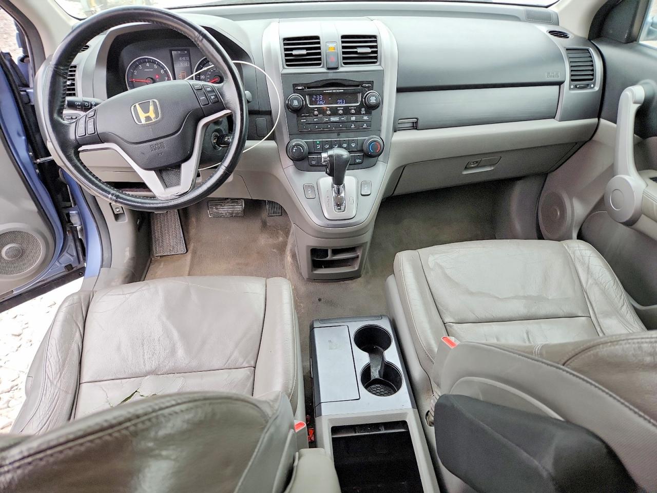 2007 Honda Cr-v Exl Синий vin: JHLRE48767C057798
