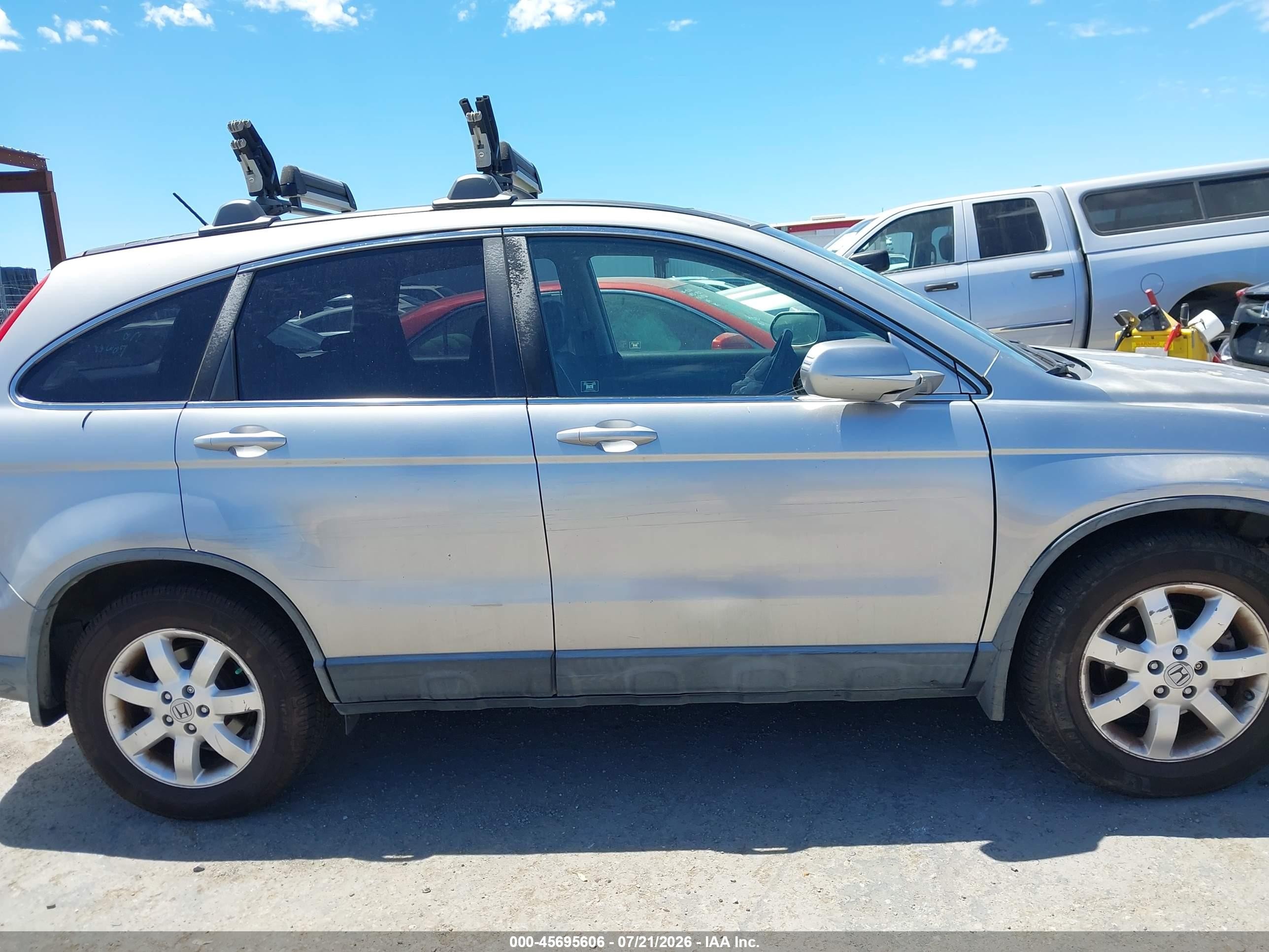 2007 Honda Cr-v Ex-l Серебряный vin: JHLRE48767C071149