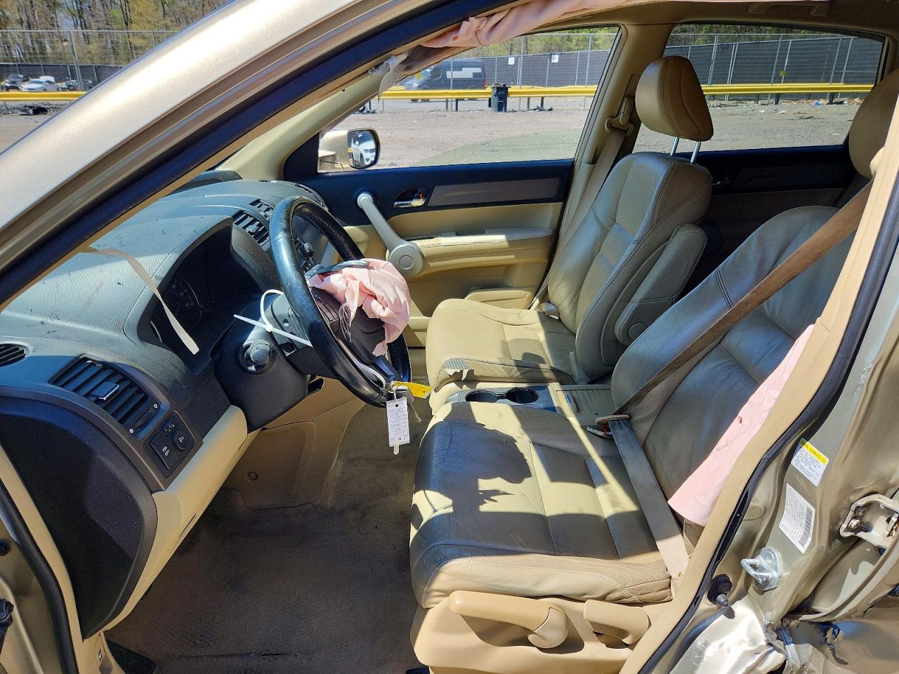 2007 Honda Cr-v Exl Gold vin: JHLRE48767C085746
