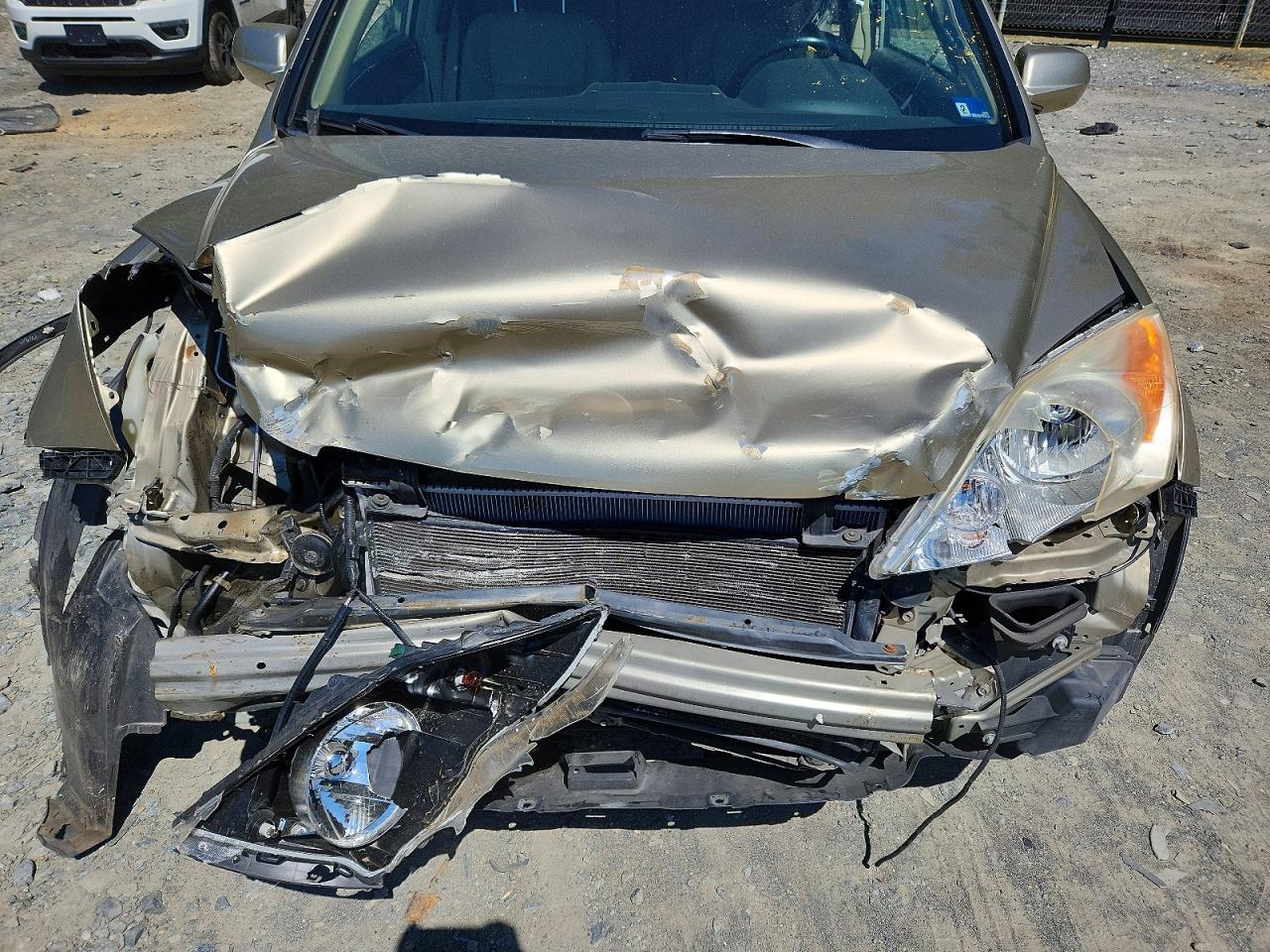 2007 Honda Cr-v Exl Gold vin: JHLRE48767C085746