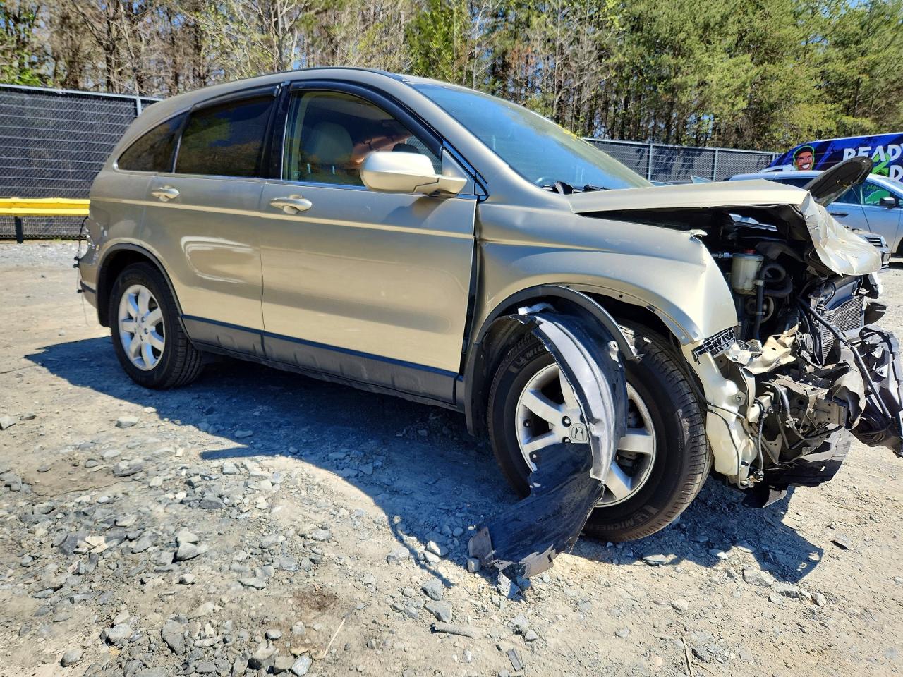 2007 Honda Cr-v Exl Gold vin: JHLRE48767C085746