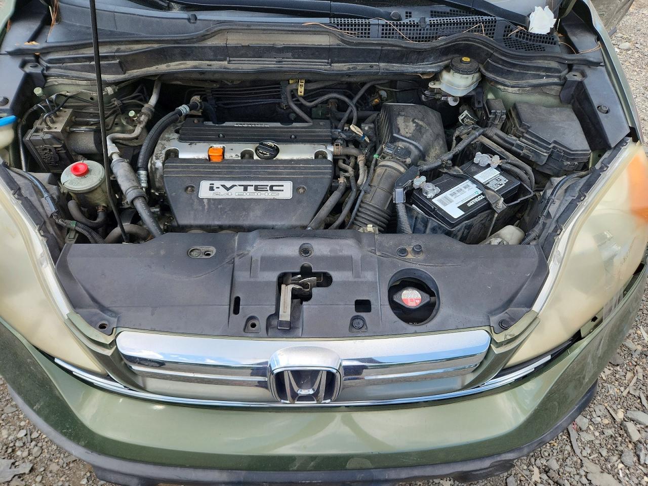 2007 Honda Cr-v Exl Green vin: JHLRE48767C087190