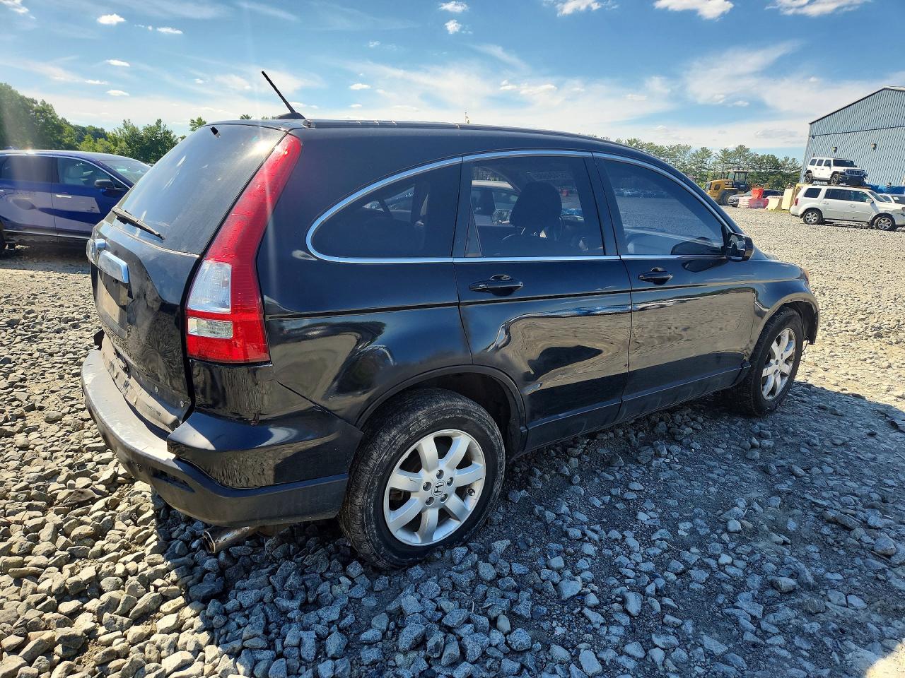 2007 Honda Cr-v Black vin: JHLRE48767C091191