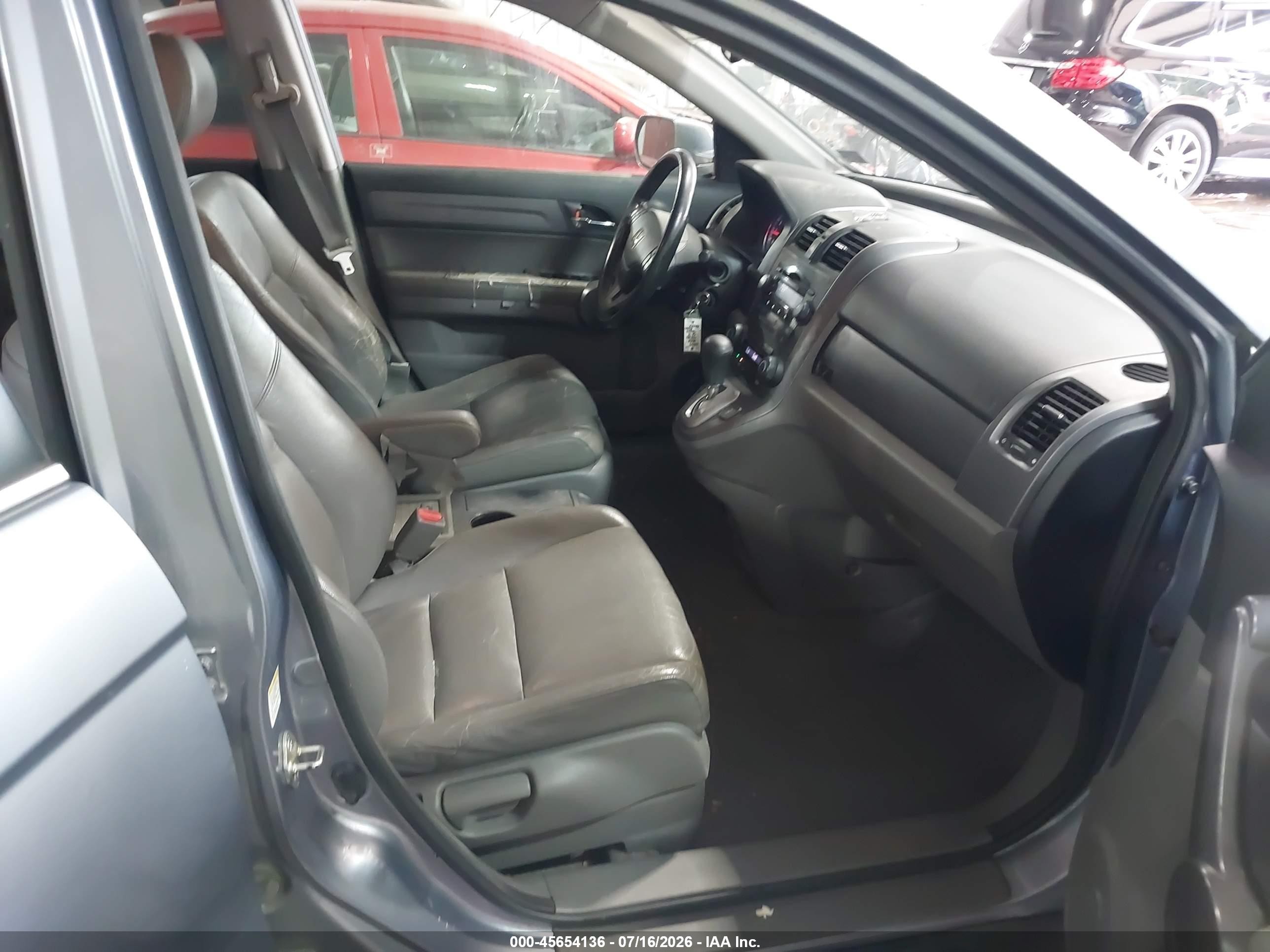 2008 Honda Cr-v Ex-l Blue vin: JHLRE48768C030733