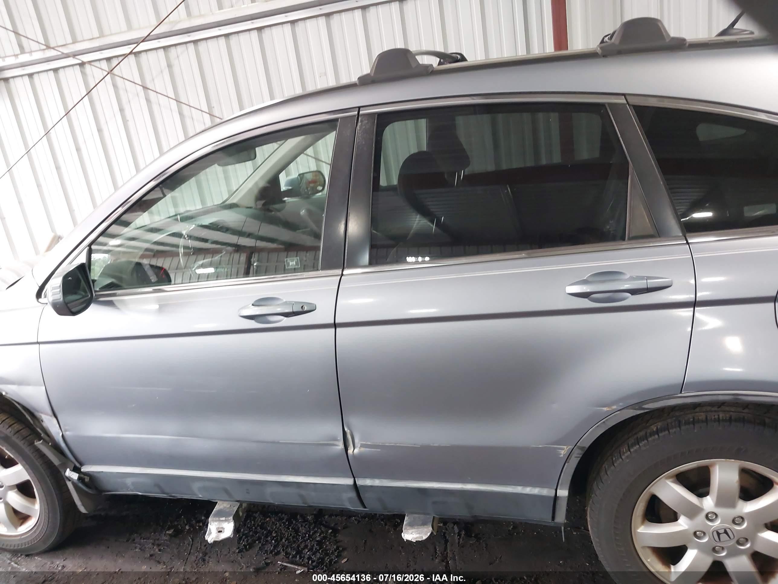 2008 Honda Cr-v Ex-l Blue vin: JHLRE48768C030733