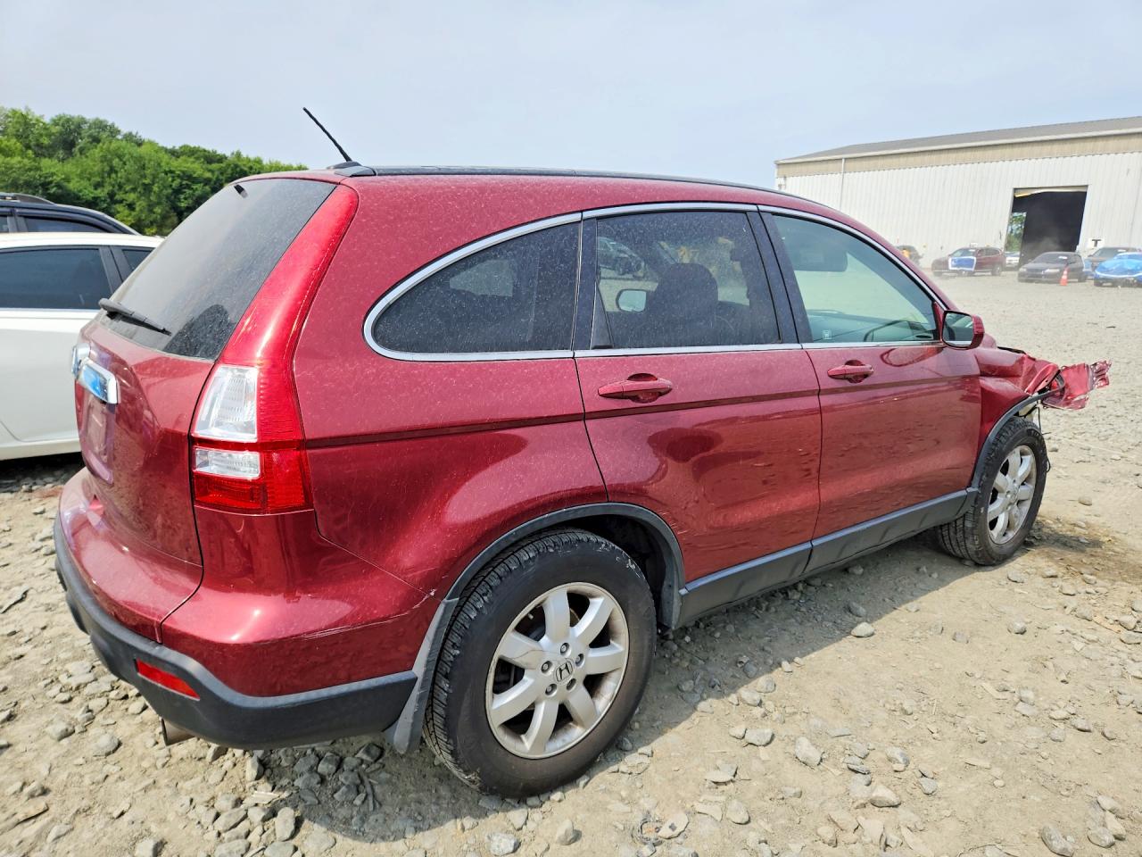 2008 Honda Cr-v Exl Burgundy vin: JHLRE48768C034247