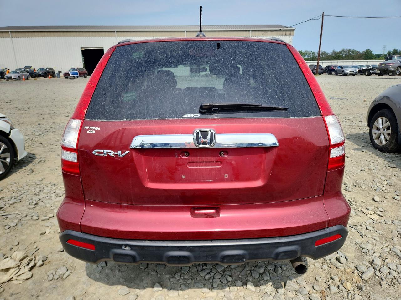 2008 Honda Cr-v Exl Burgundy vin: JHLRE48768C034247