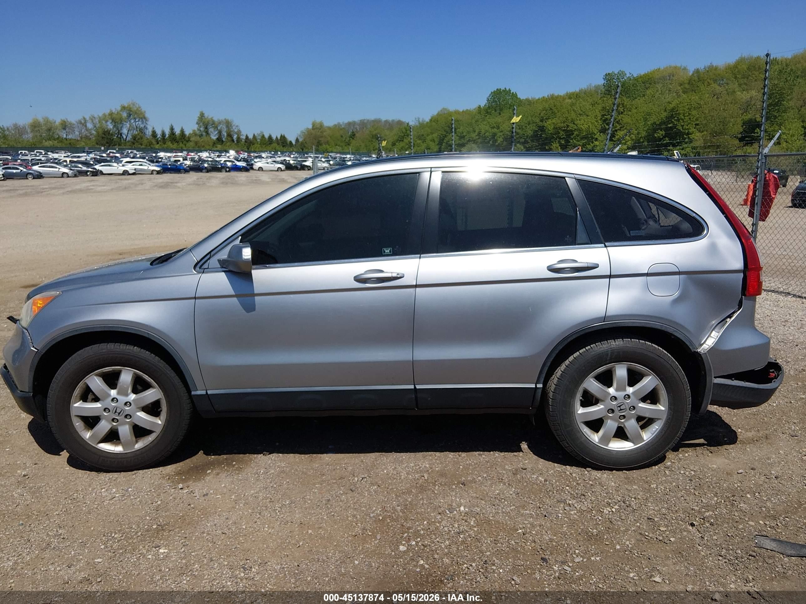 2008 Honda Cr-v Ex-l Серебряный vin: JHLRE48768C038153