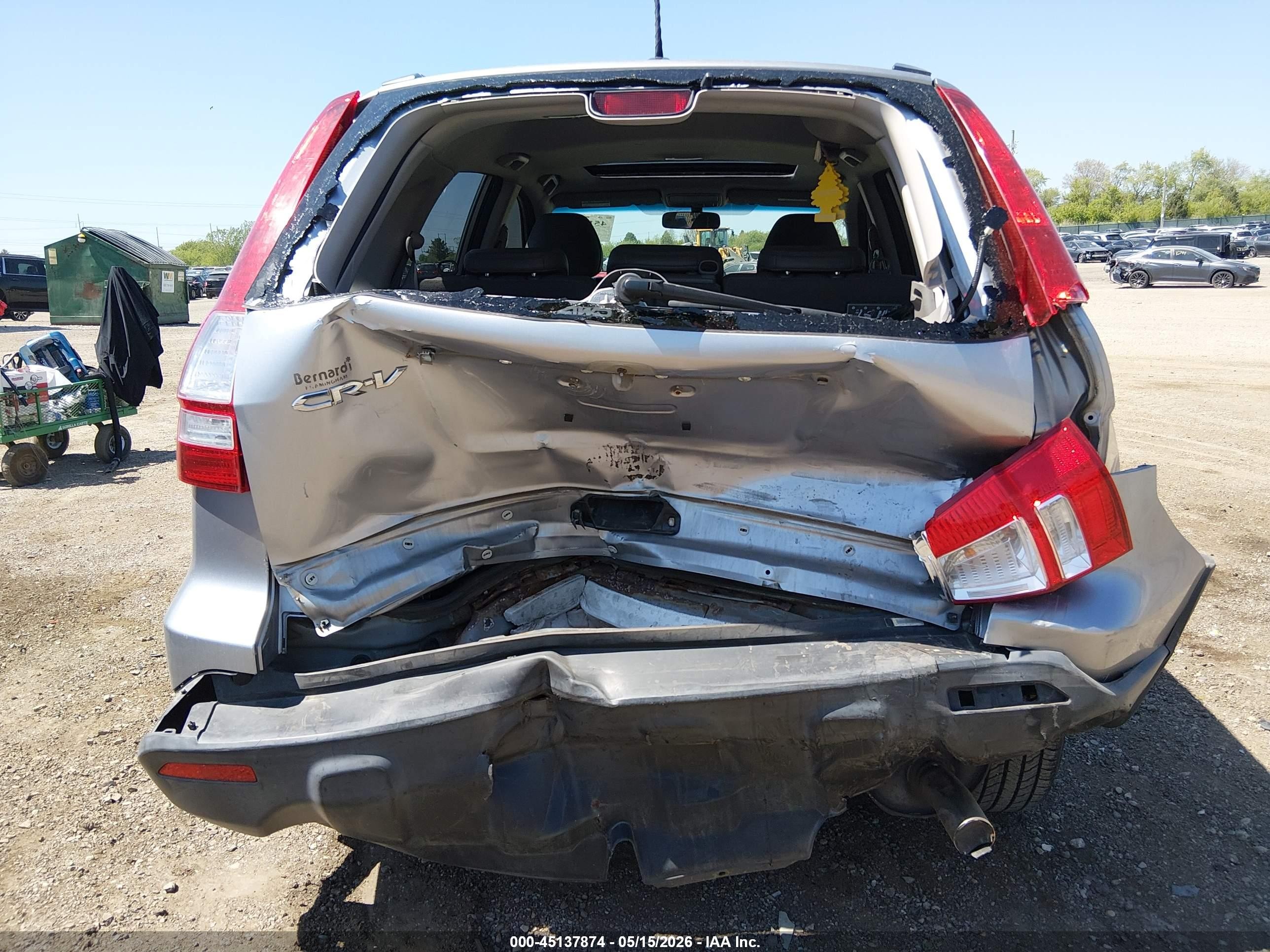 2008 Honda Cr-v Ex-l Серебряный vin: JHLRE48768C038153