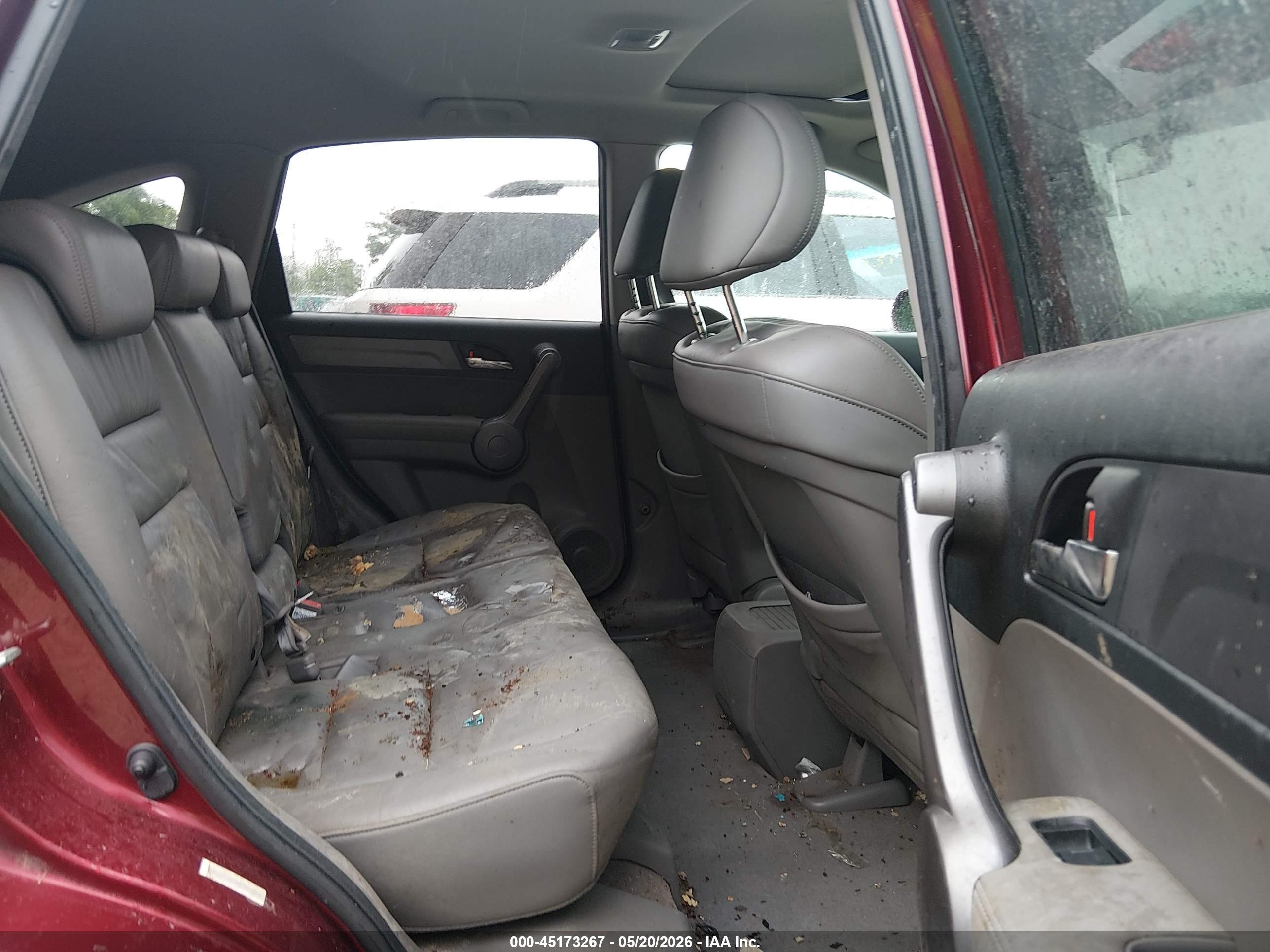 2008 Honda Cr-v Ex-l Red vin: JHLRE48768C040209
