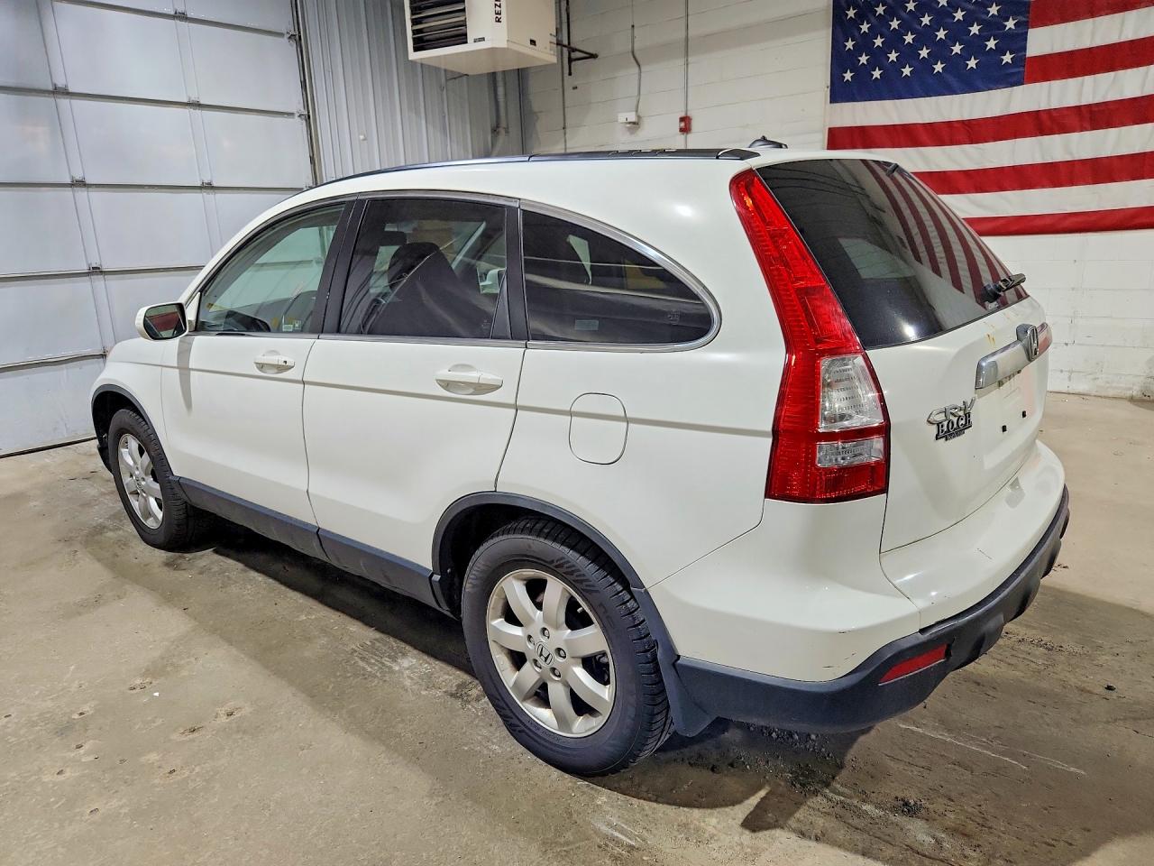2008 Honda Cr-v Exl White vin: JHLRE48768C041697