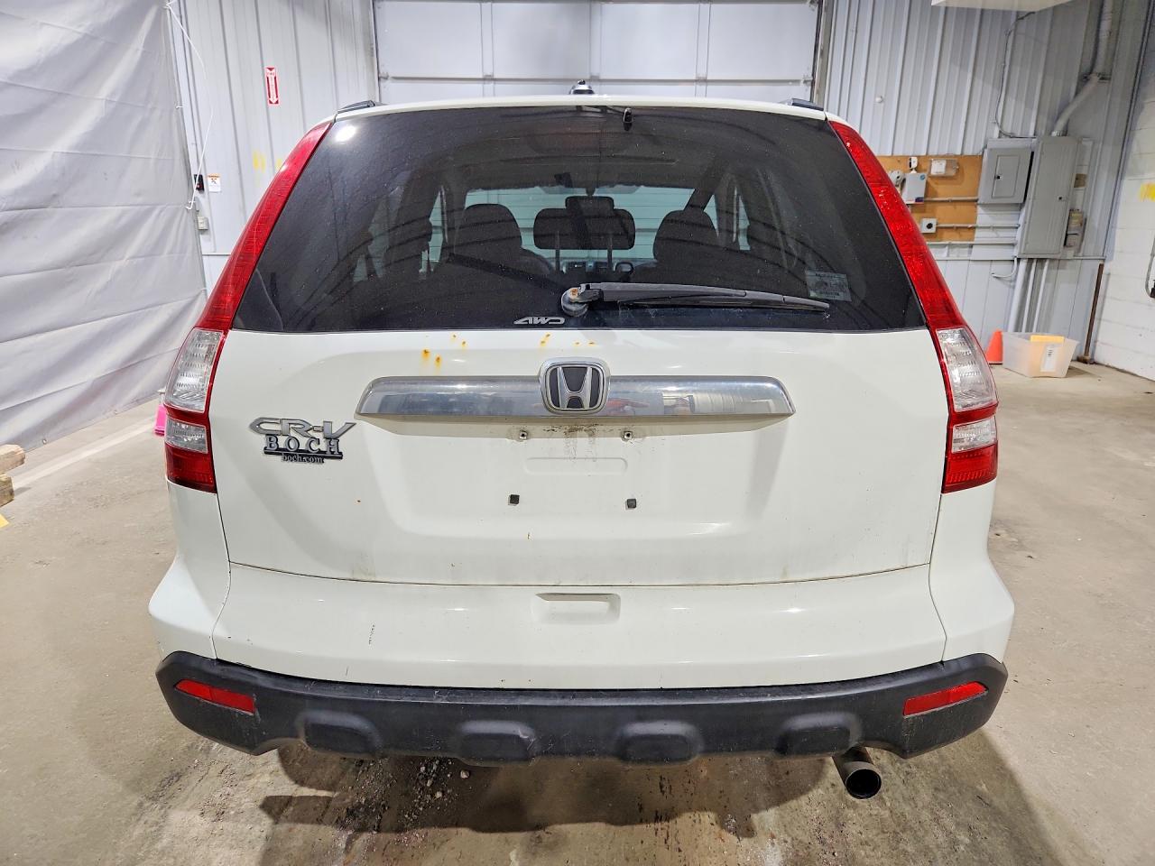 2008 Honda Cr-v Exl White vin: JHLRE48768C041697