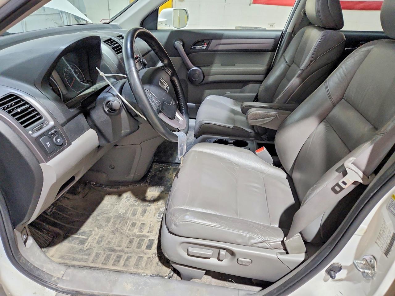 2008 Honda Cr-v Exl White vin: JHLRE48768C041697