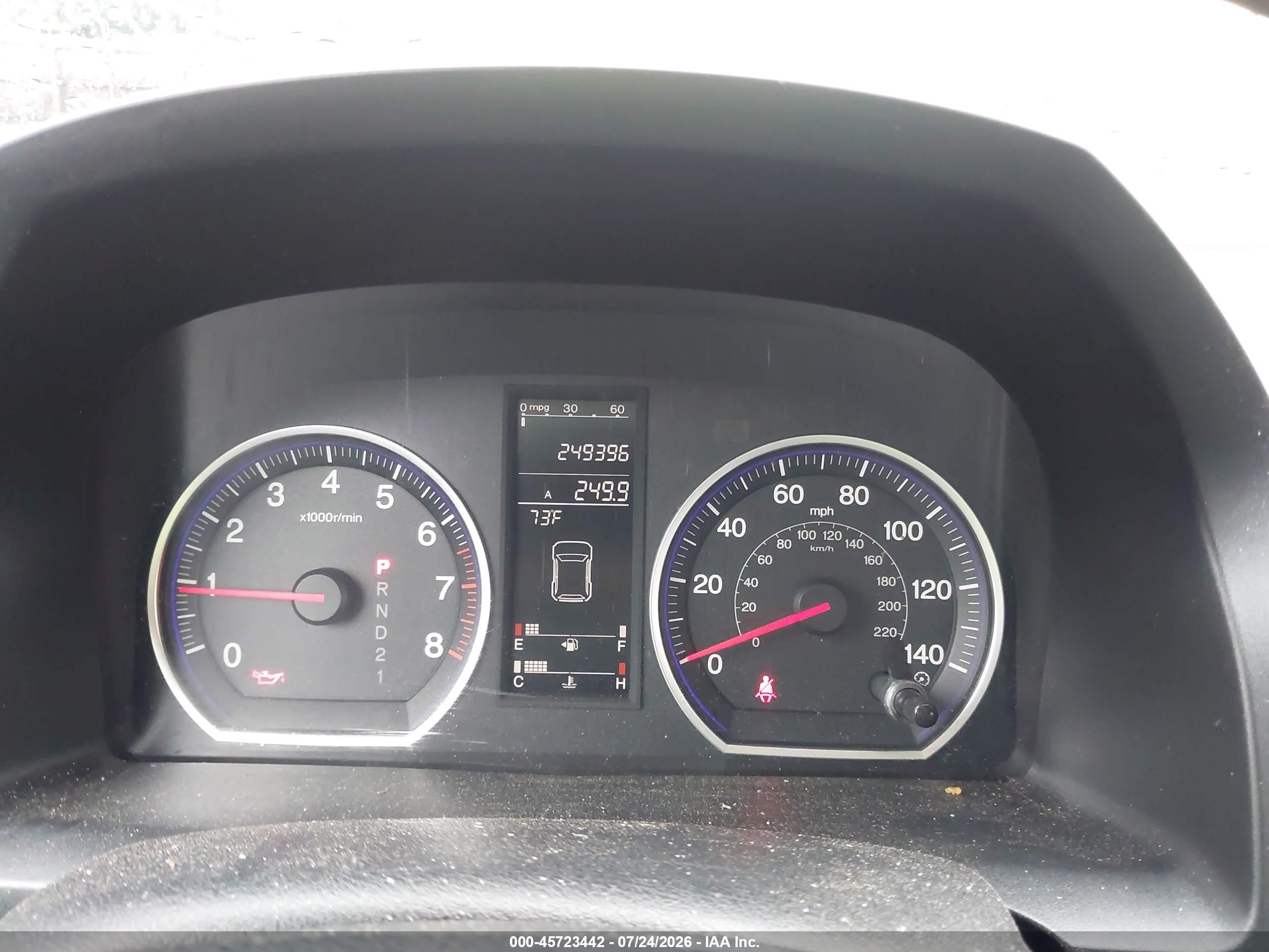 2008 Honda Cr-v Ex-l Light Blue vin: JHLRE48768C045653