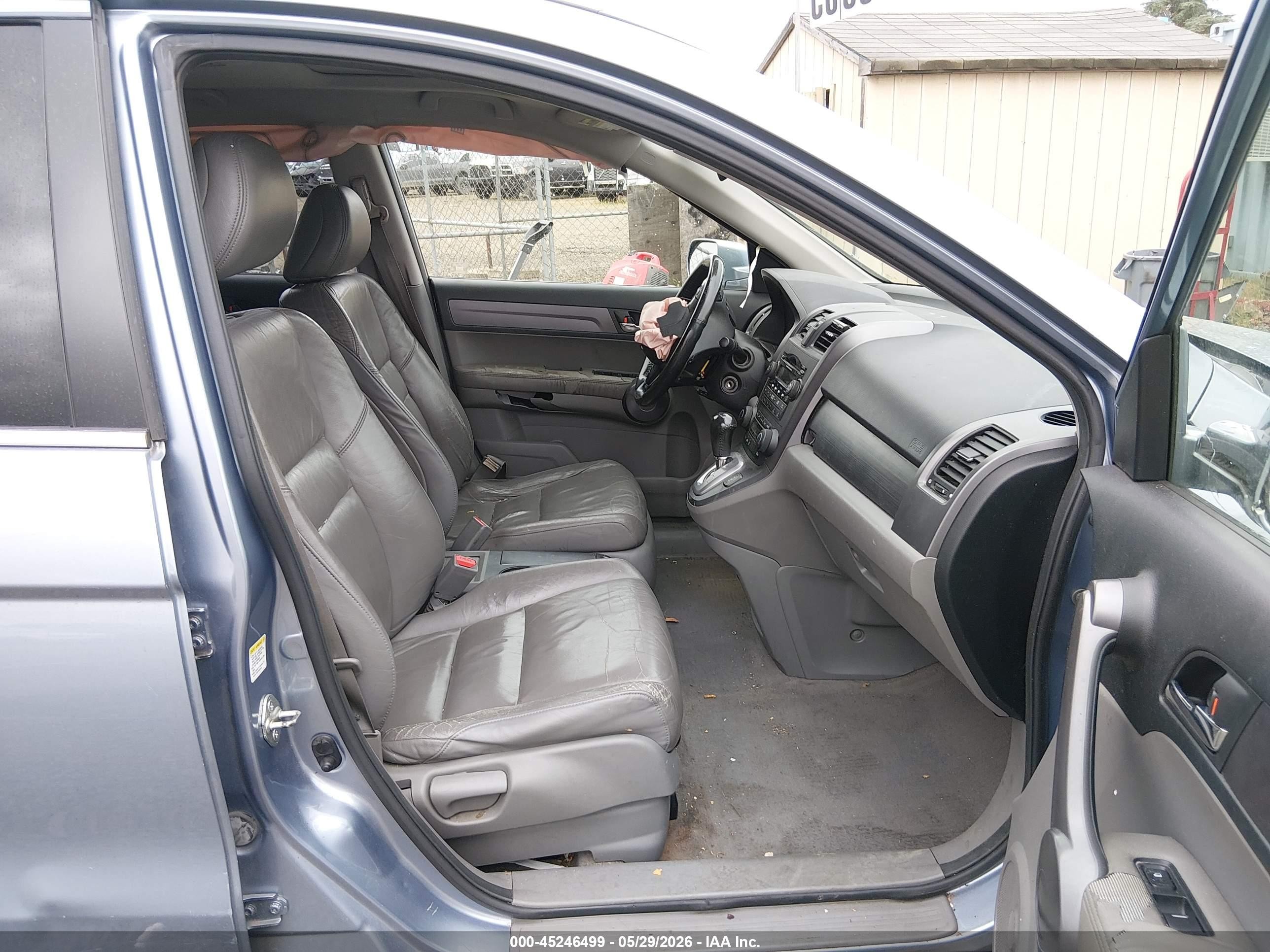 2008 Honda Cr-v Ex-l Blue vin: JHLRE48768C045751
