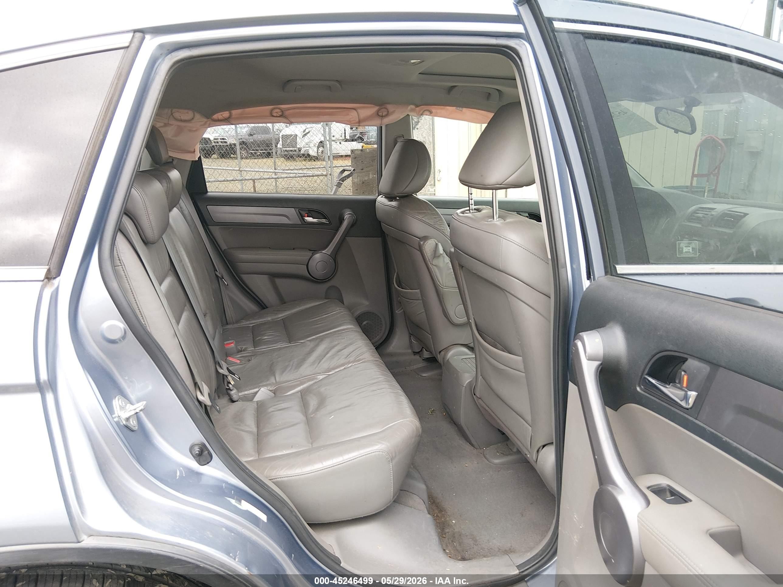 2008 Honda Cr-v Ex-l Blue vin: JHLRE48768C045751