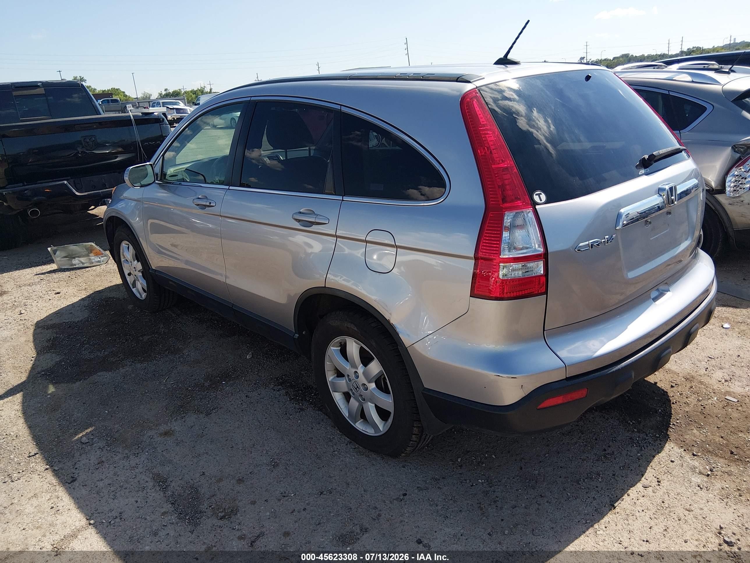 2008 Honda Cr-v Ex-l Синий vin: JHLRE48768C049864