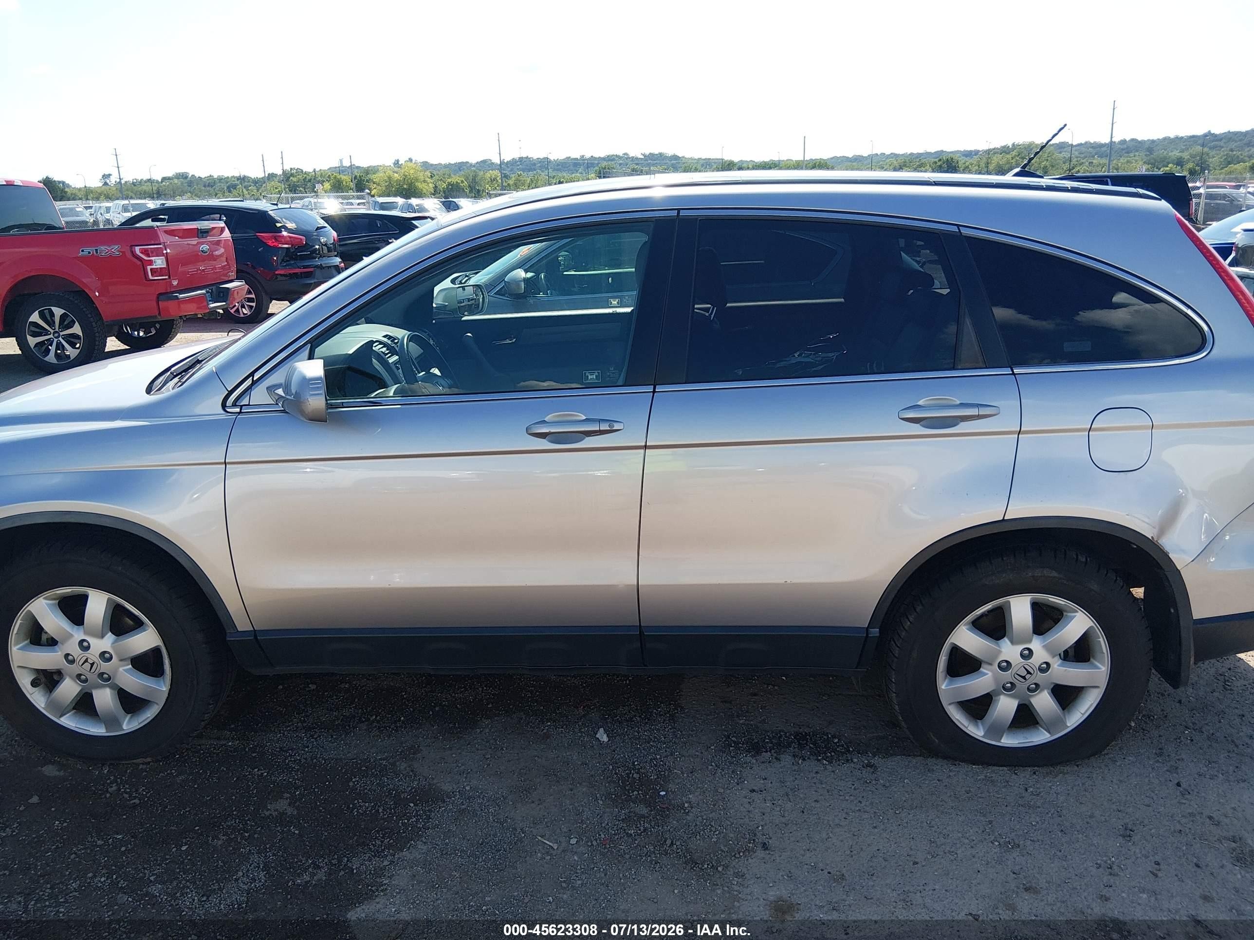 2008 Honda Cr-v Ex-l Синий vin: JHLRE48768C049864