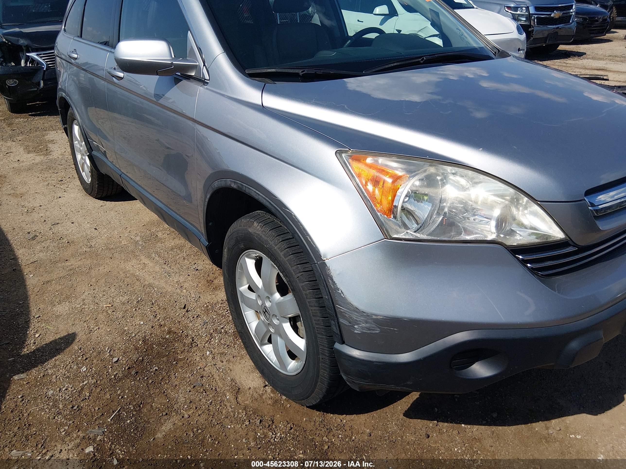 2008 Honda Cr-v Ex-l Синий vin: JHLRE48768C049864