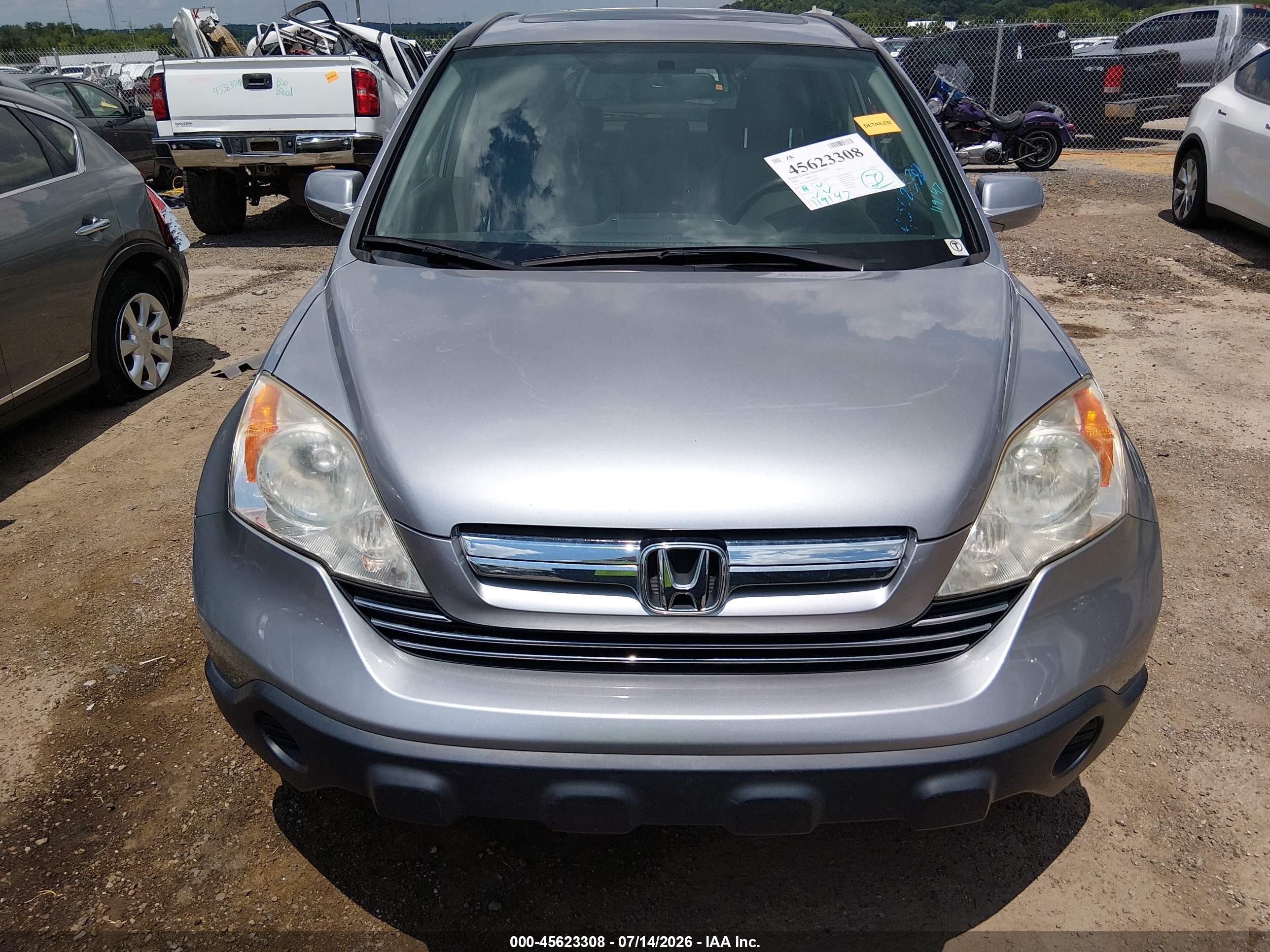 2008 Honda Cr-v Ex-l Синий vin: JHLRE48768C049864