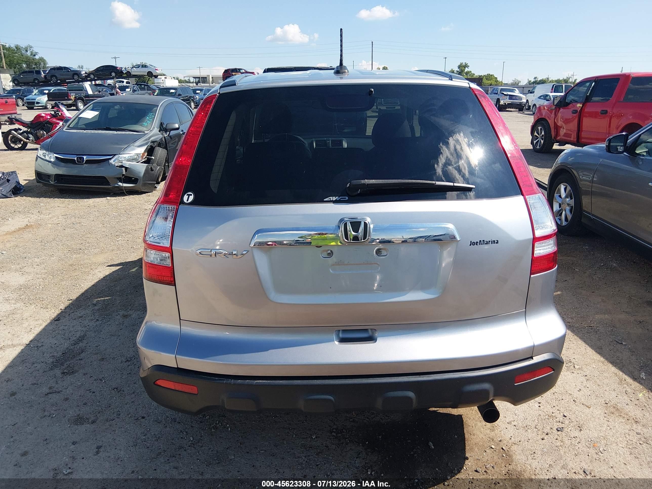 2008 Honda Cr-v Ex-l Синий vin: JHLRE48768C049864