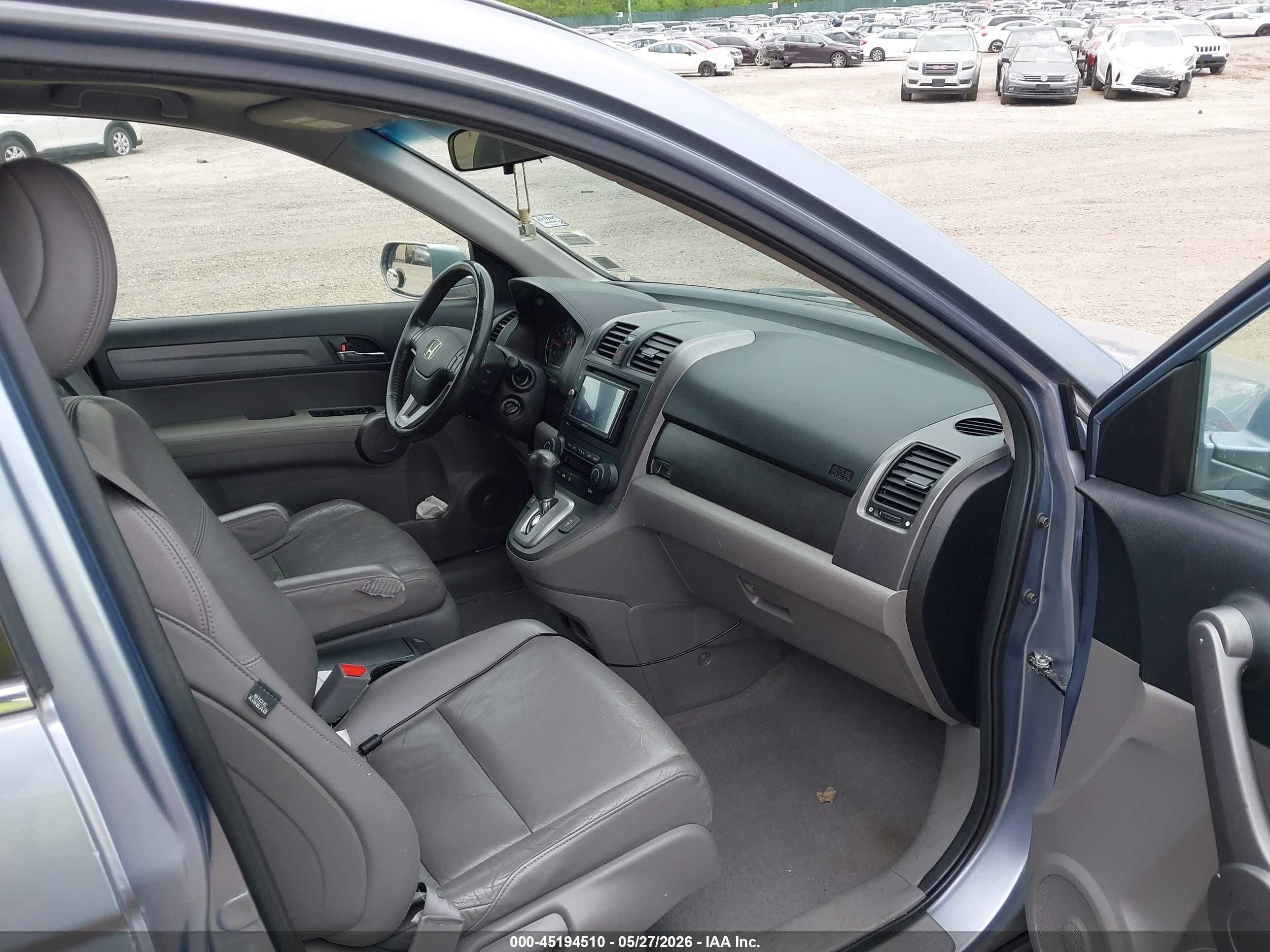 2008 Honda Cr-v Ex-l Light Blue vin: JHLRE48768C052974