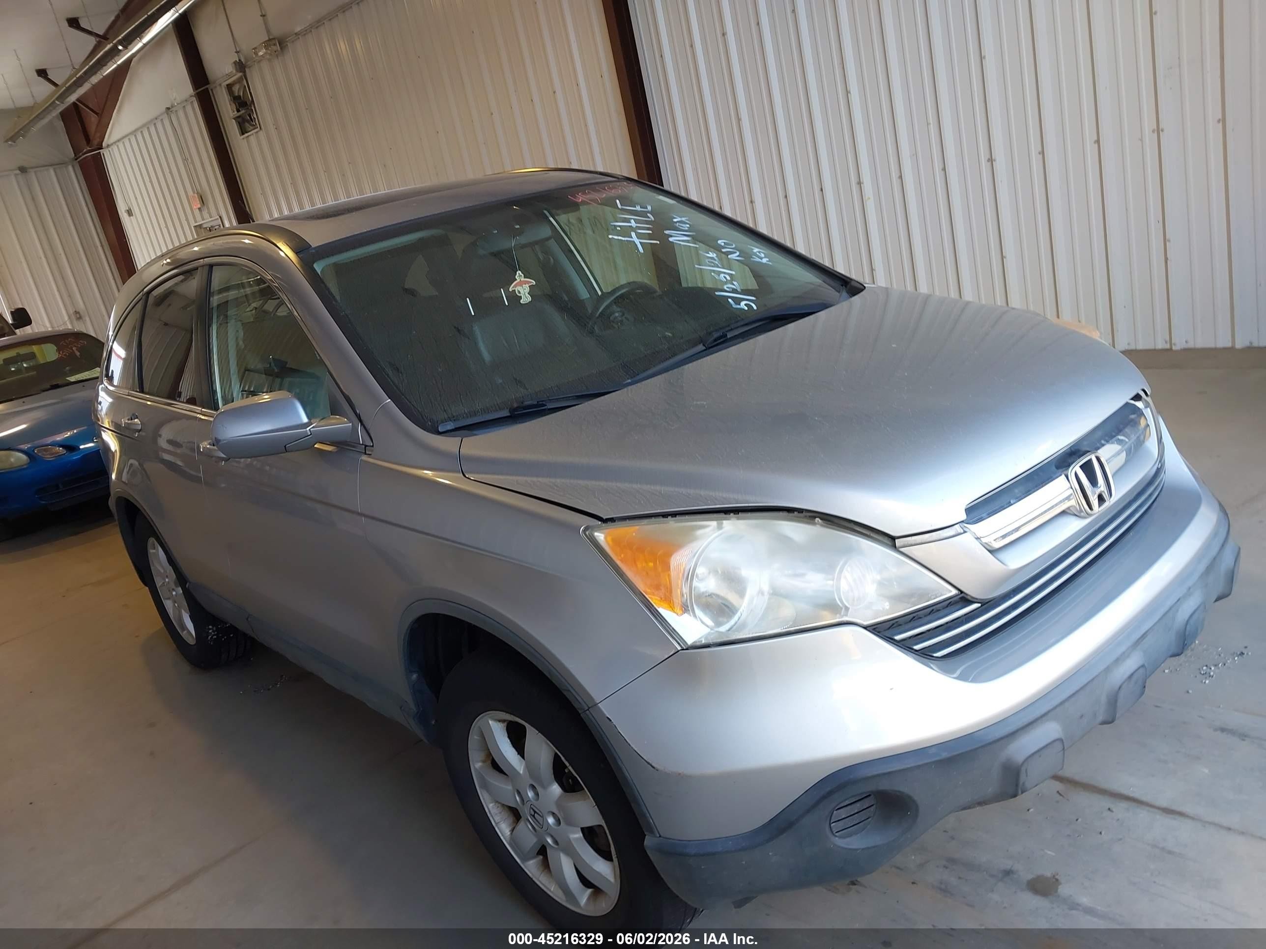 2008 Honda Cr-v Ex-l Silver vin: JHLRE48768C053882