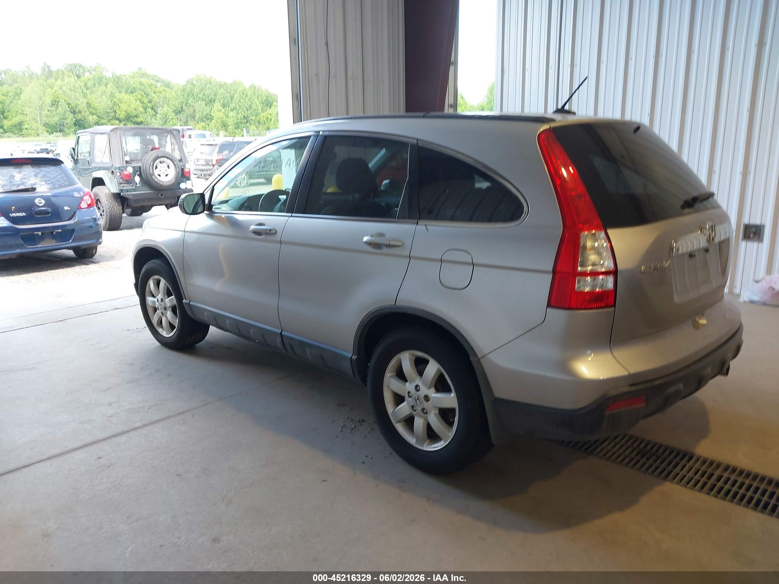 2008 Honda Cr-v Ex-l Silver vin: JHLRE48768C053882