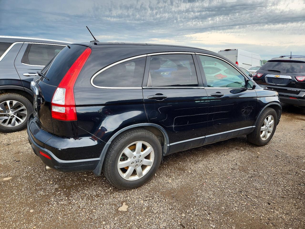 2008 Honda Cr-v Exl Black vin: JHLRE48768C054899