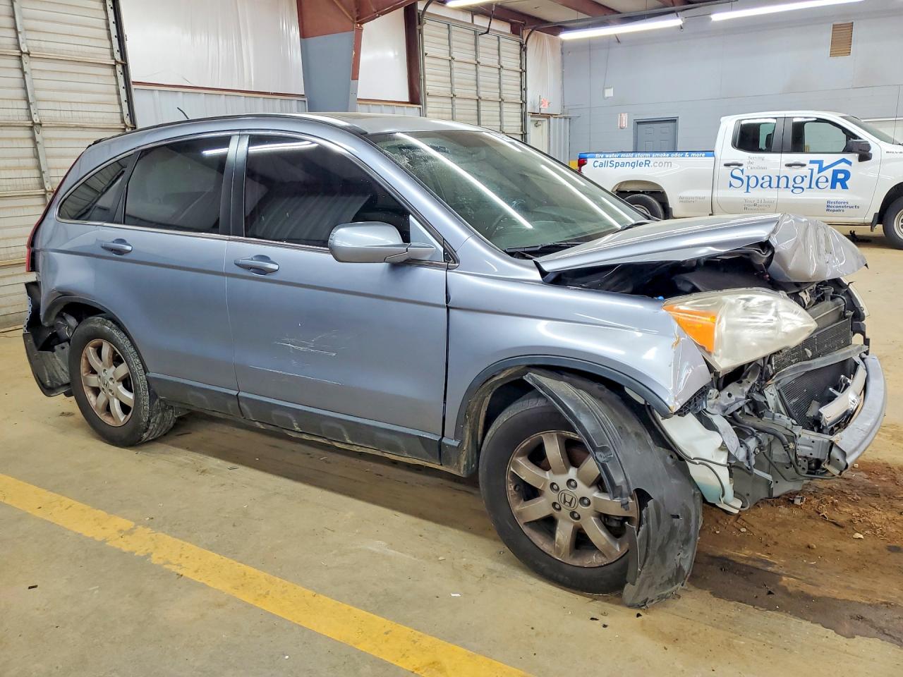 2009 Honda Cr-v Exl Blue vin: JHLRE48769C014744
