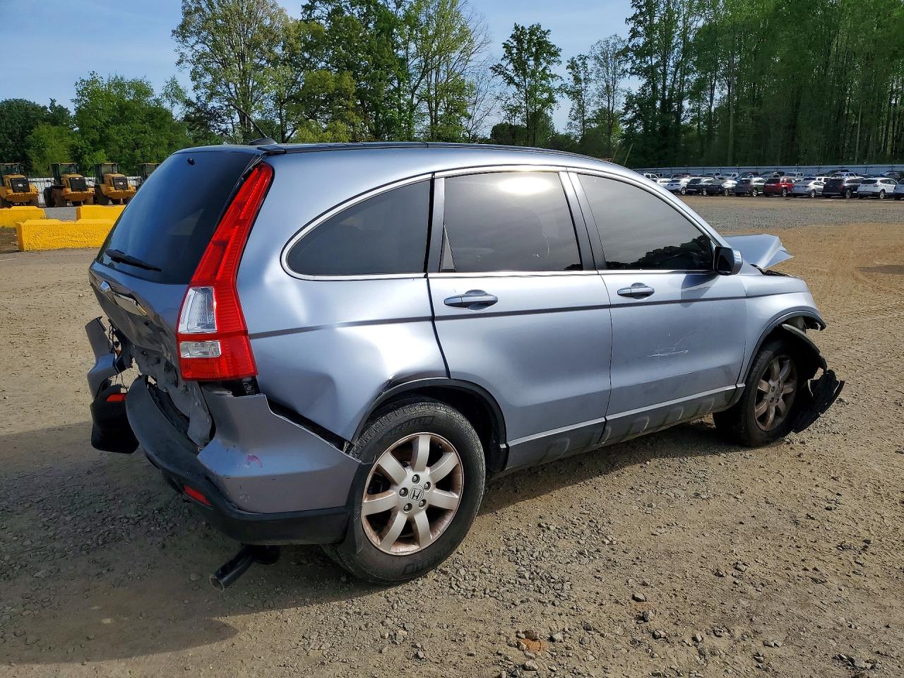 2009 Honda Cr-v Exl Blue vin: JHLRE48769C014744