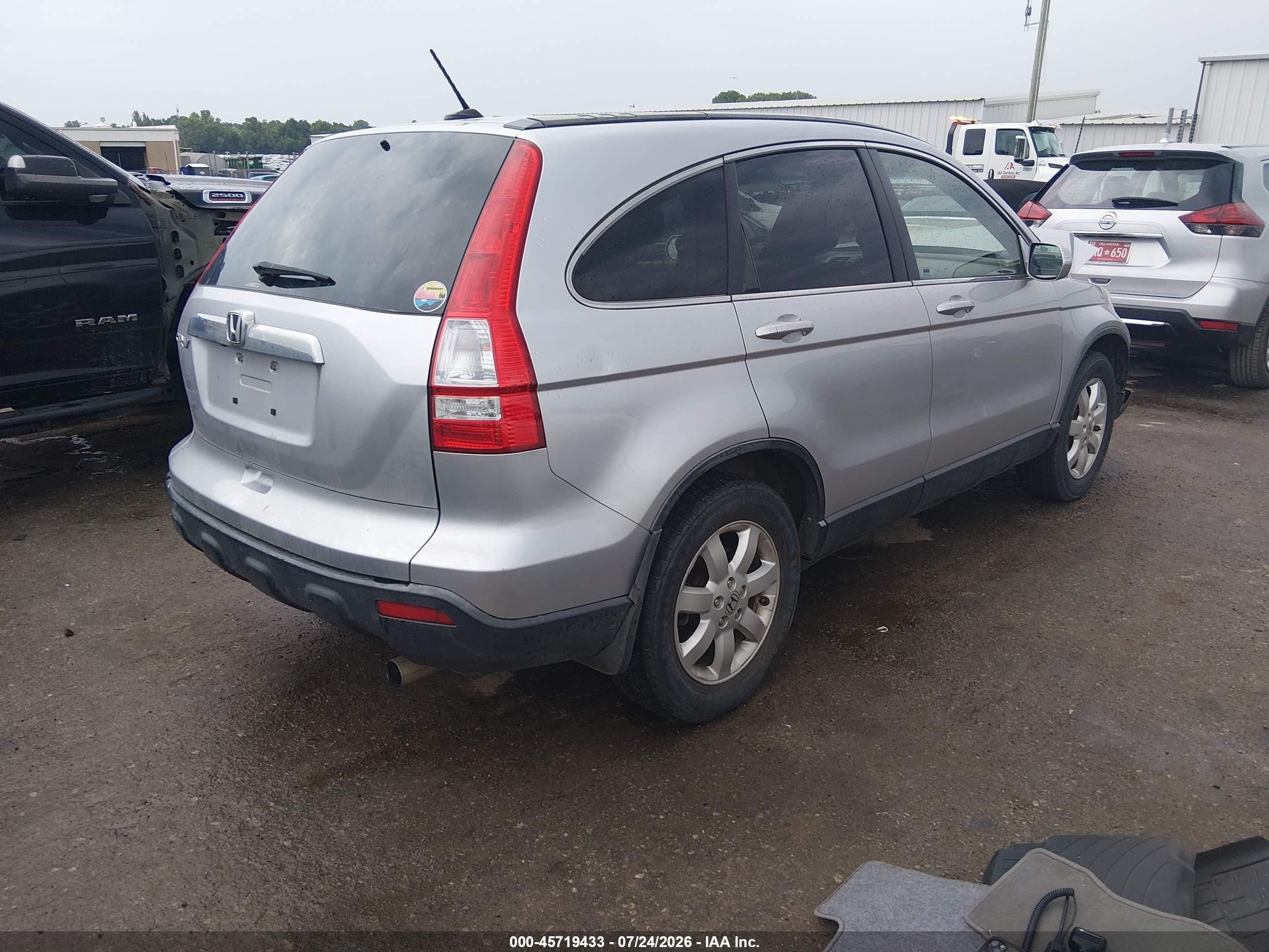 2009 Honda Cr-v Ex-l Серебряный vin: JHLRE48769C022326