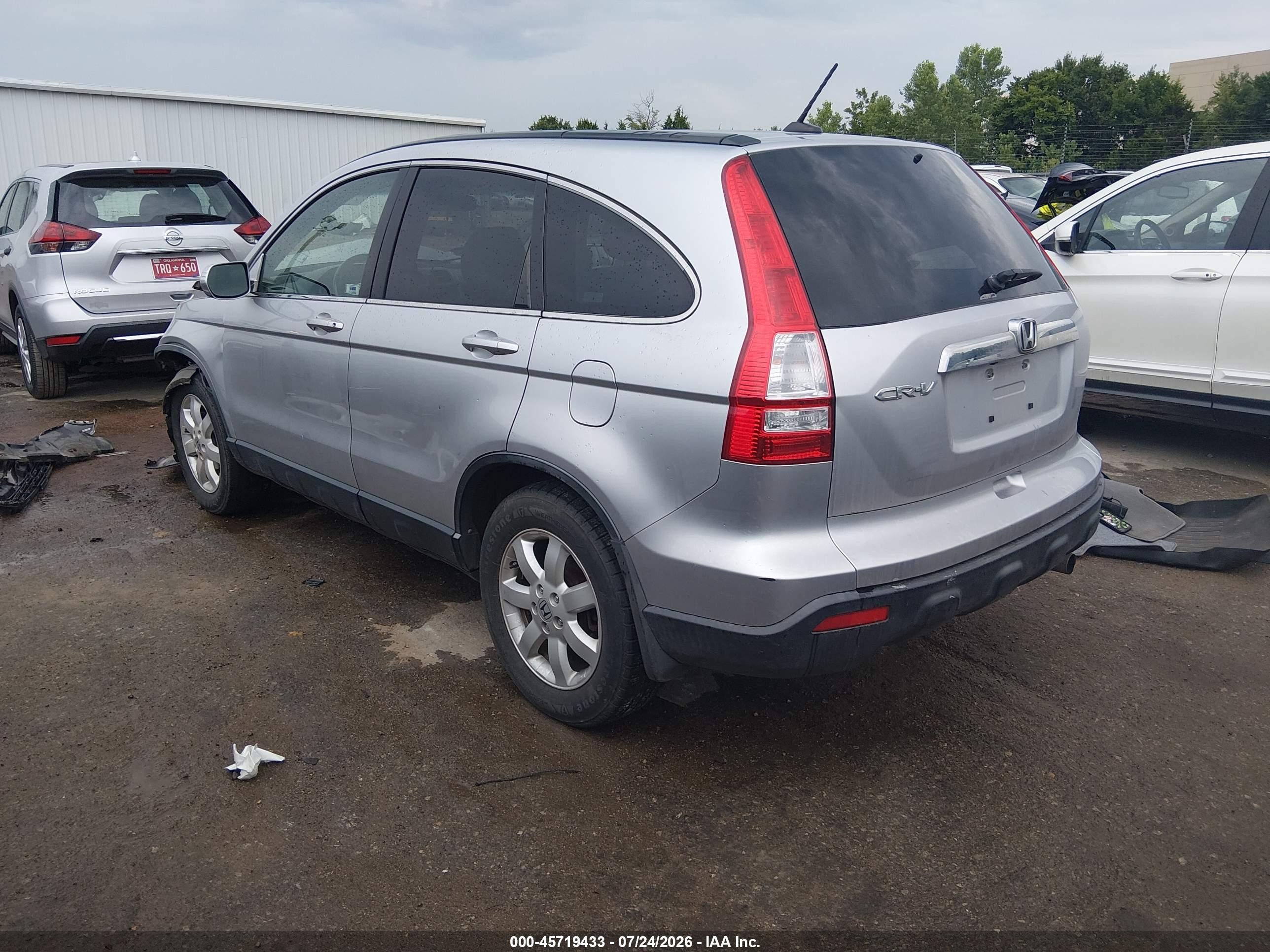 2009 Honda Cr-v Ex-l Серебряный vin: JHLRE48769C022326