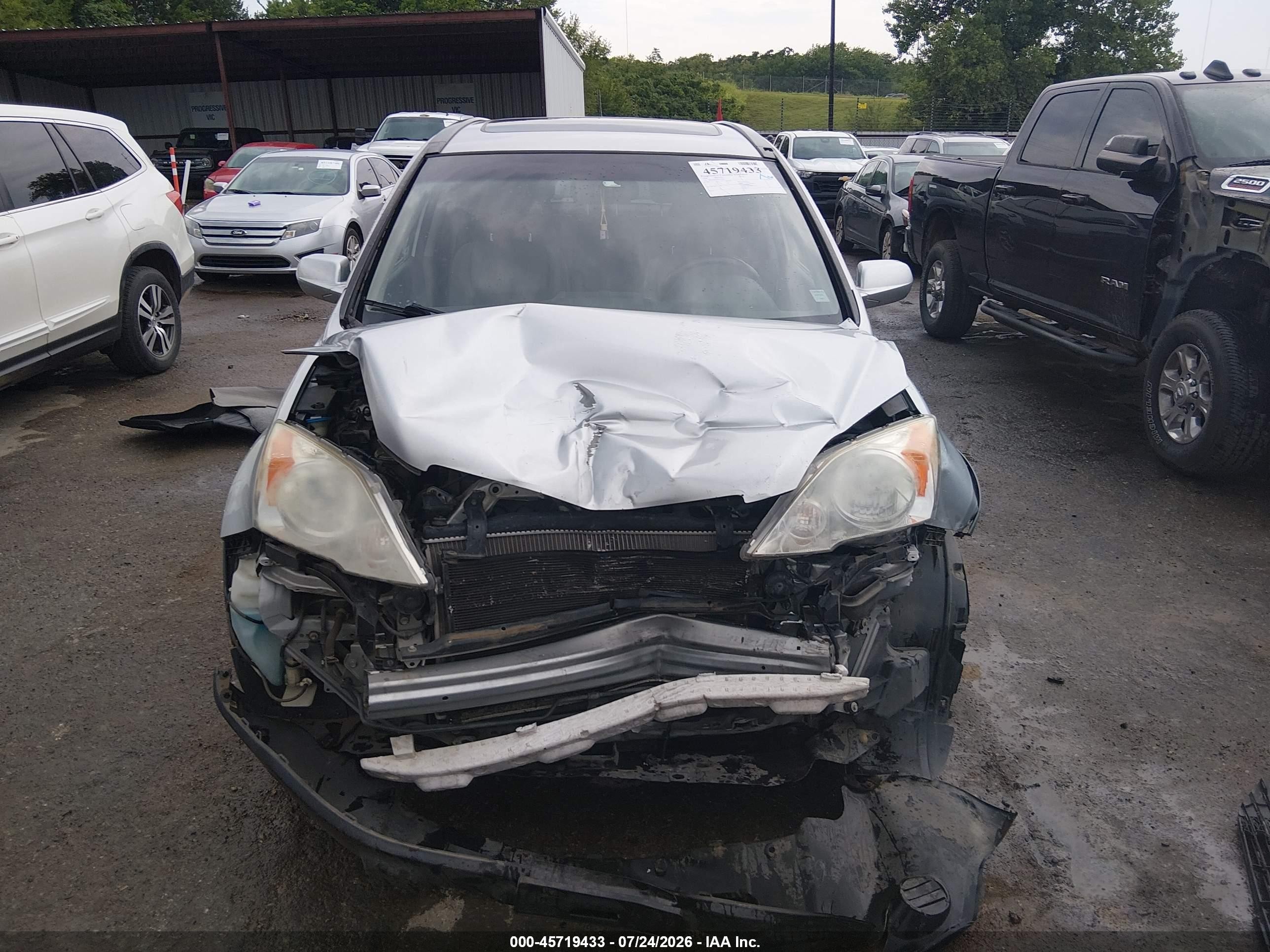 2009 Honda Cr-v Ex-l Серебряный vin: JHLRE48769C022326