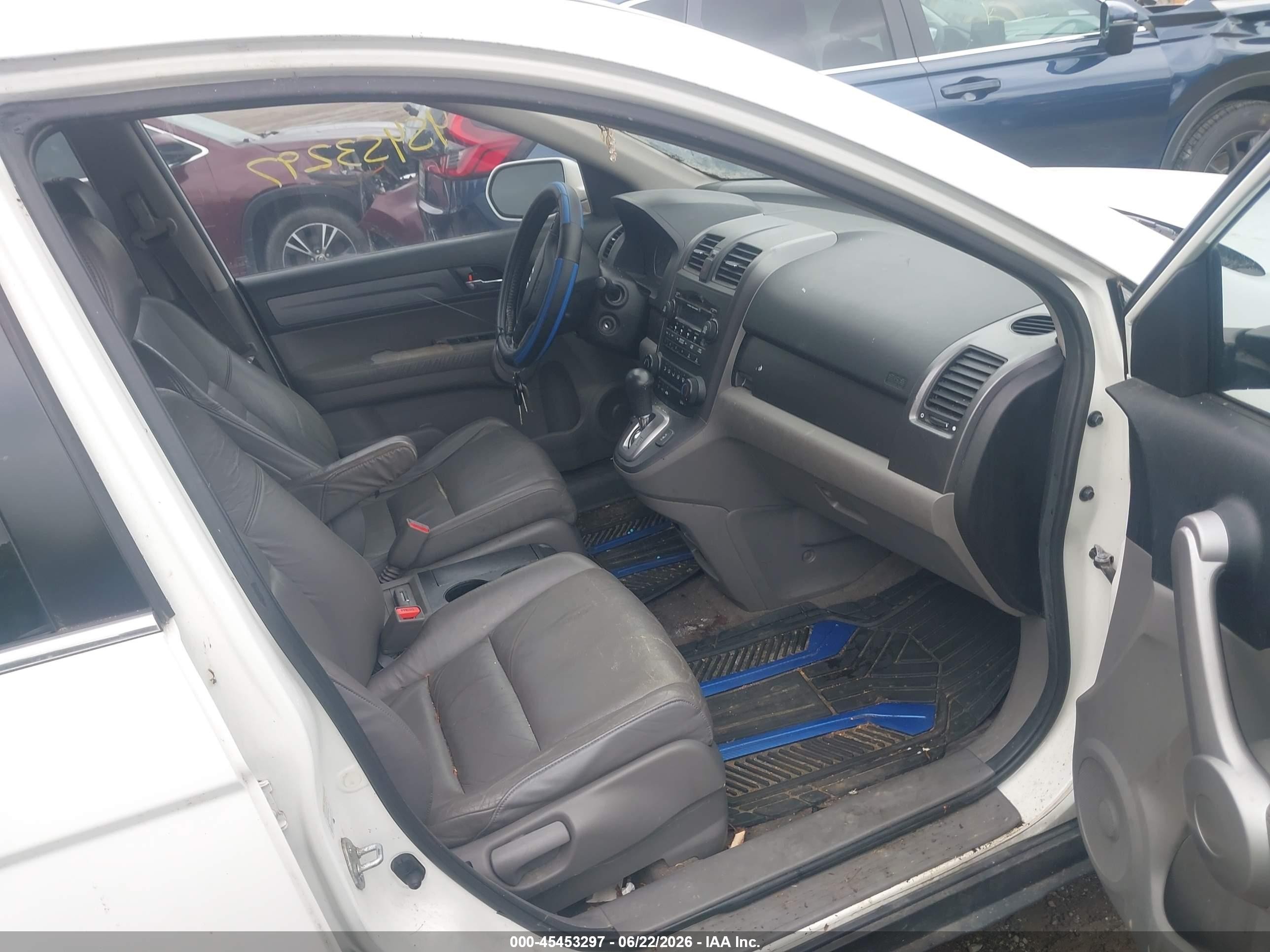 2007 Honda Cr-v Ex-l White vin: JHLRE48777C004642