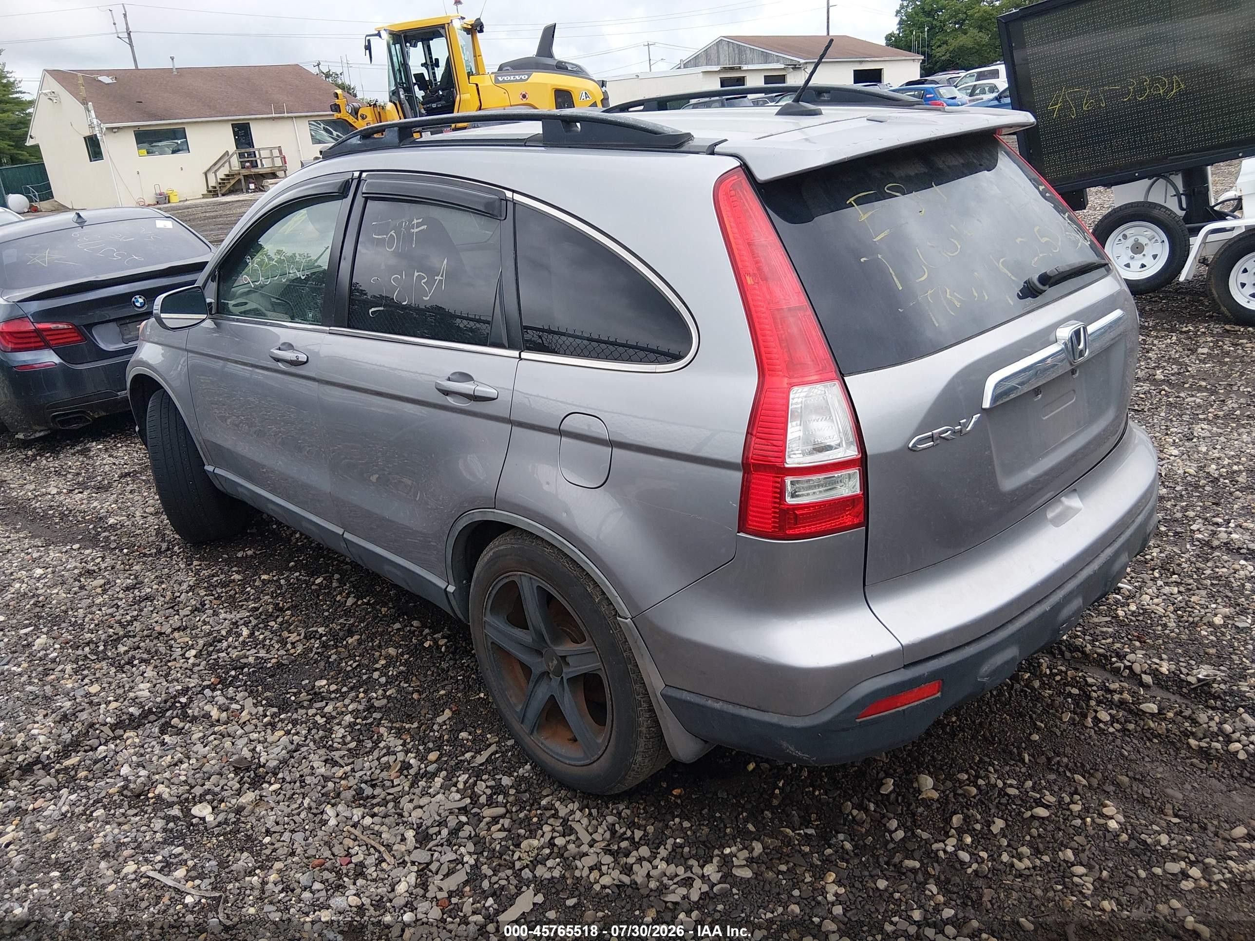 2007 Honda Cr-v Ex-l Gray vin: JHLRE48777C015110