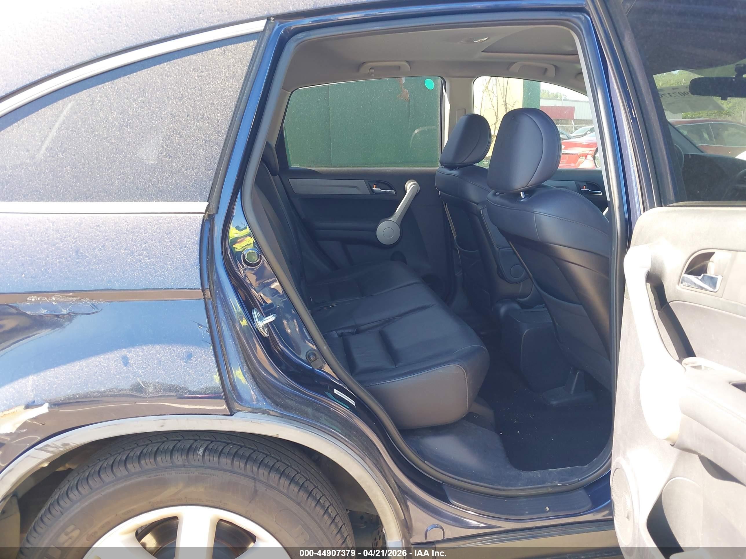 2007 Honda Cr-v Ex-l Blue vin: JHLRE48777C030223