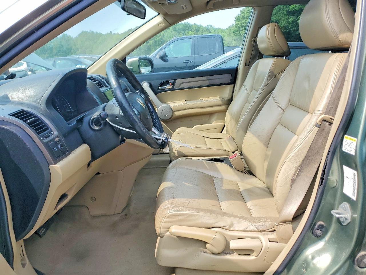 2007 Honda Cr-v Exl Green vin: JHLRE48777C033879