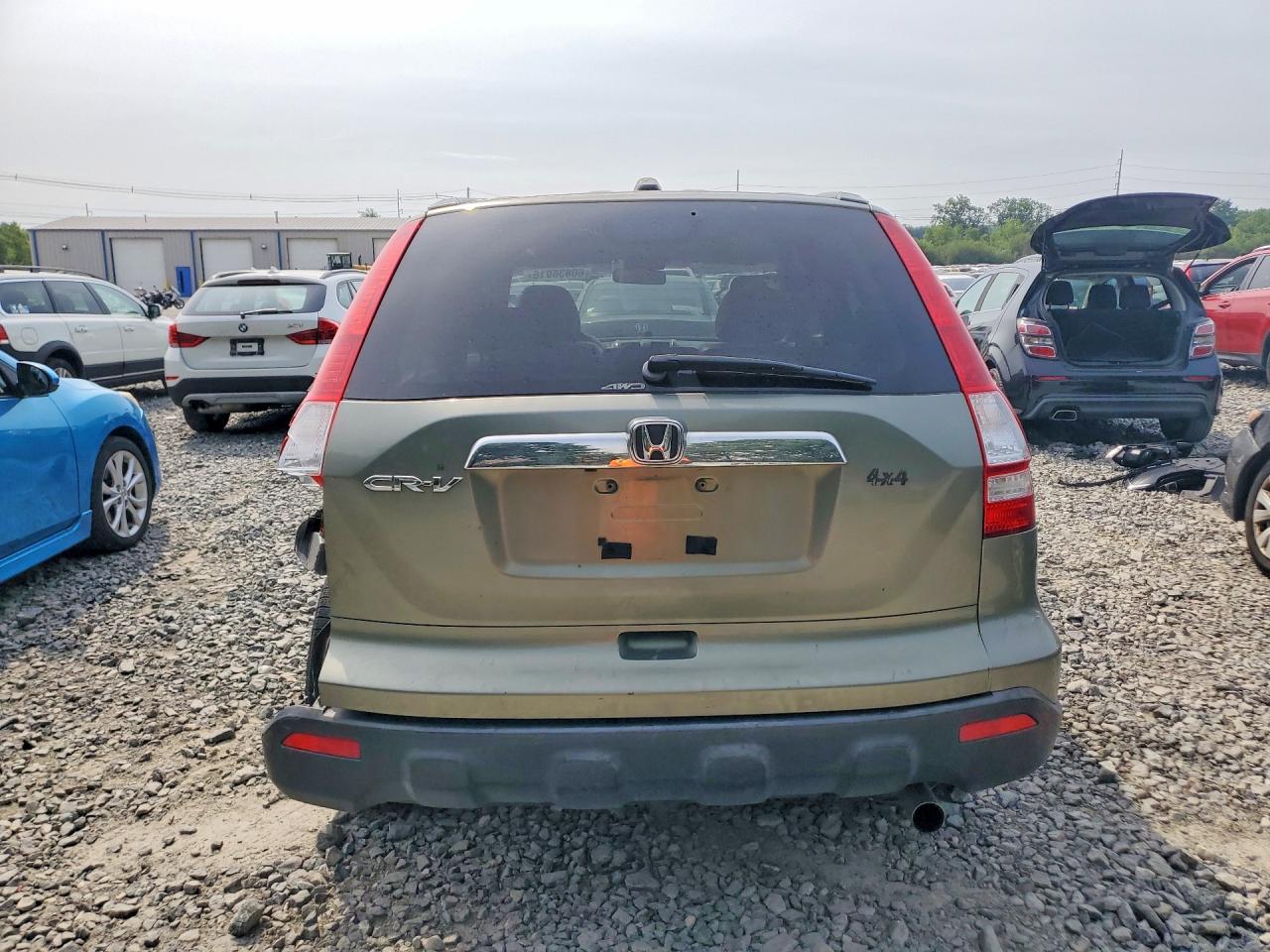 2007 Honda Cr-v Exl Green vin: JHLRE48777C033879
