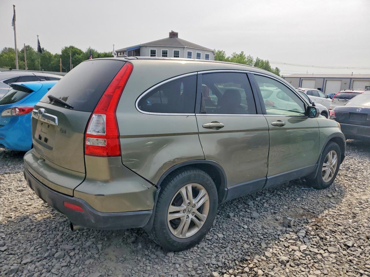 2007 Honda Cr-v Exl Green vin: JHLRE48777C033879