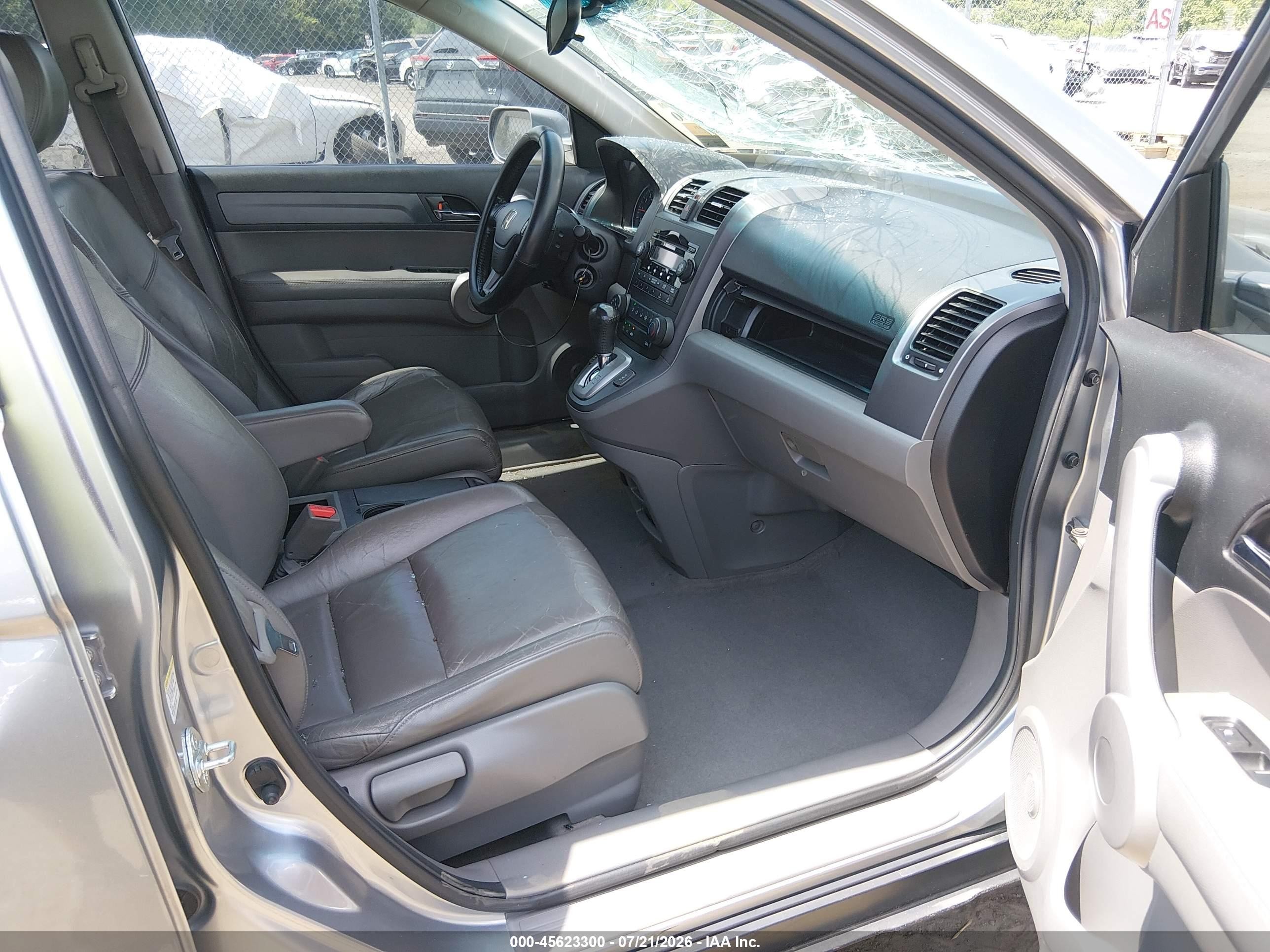 2007 Honda Cr-v Ex-l Silver vin: JHLRE48777C040718