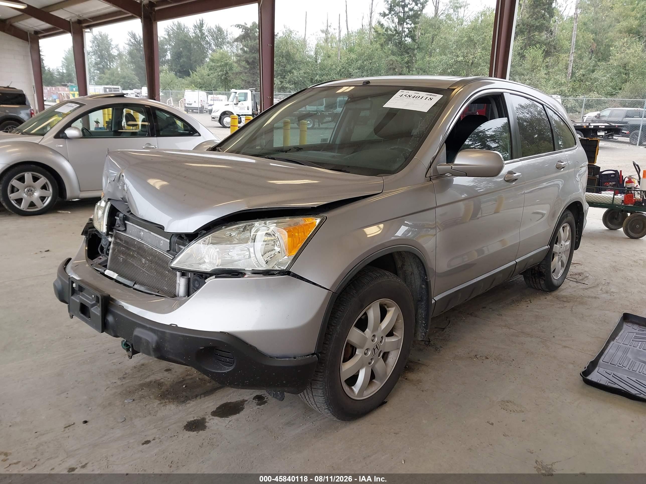 2007 Honda Cr-v Ex-l Серебряный vin: JHLRE48777C042890