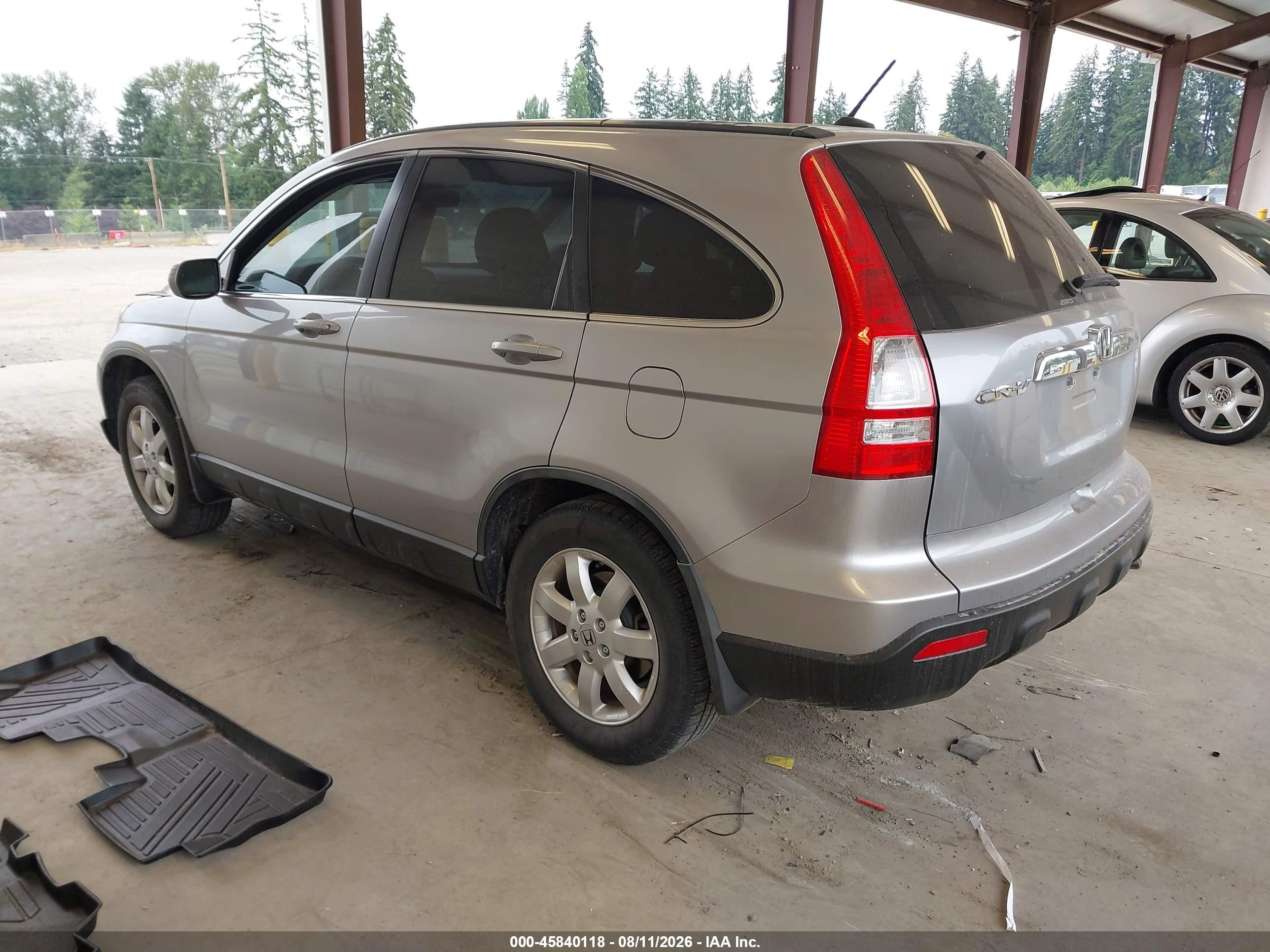 2007 Honda Cr-v Ex-l Серебряный vin: JHLRE48777C042890