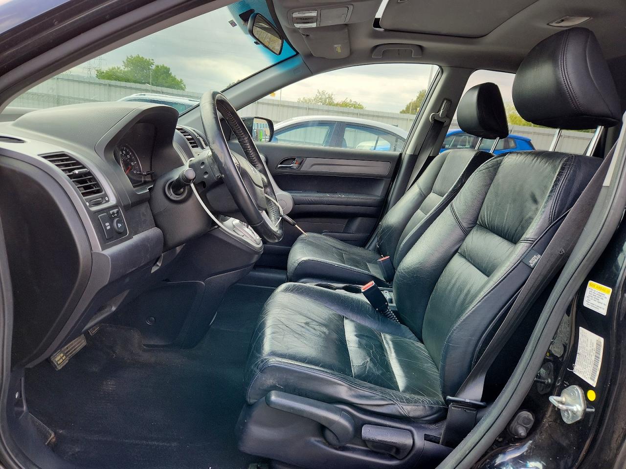 2007 Honda Cr-v Exl Black vin: JHLRE48777C052903