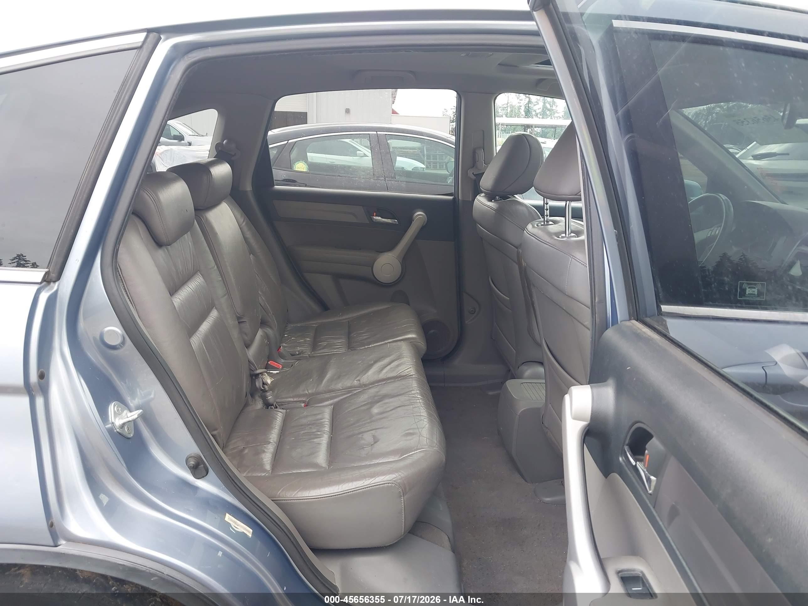 2007 Honda Cr-v Ex-l Light Blue vin: JHLRE48777C078496