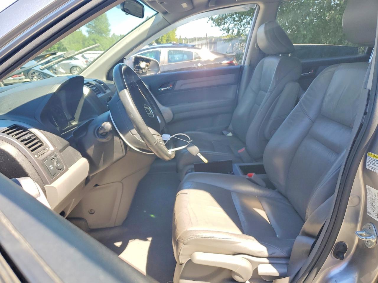 2007 Honda Cr-v Exl Silver vin: JHLRE48777C080393