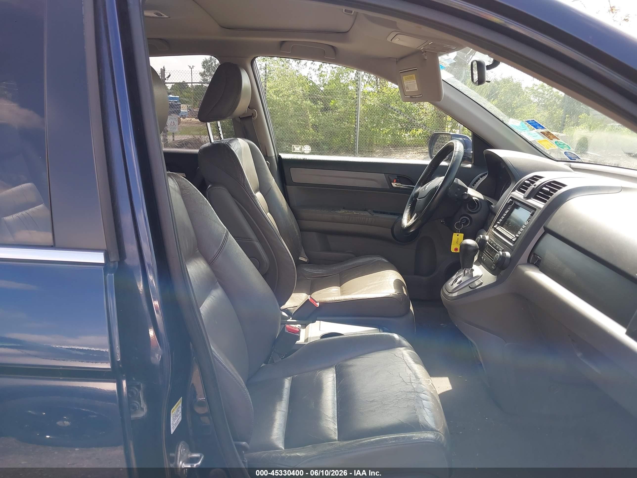 2008 Honda Cr-v Ex-l Blue vin: JHLRE48778C017750